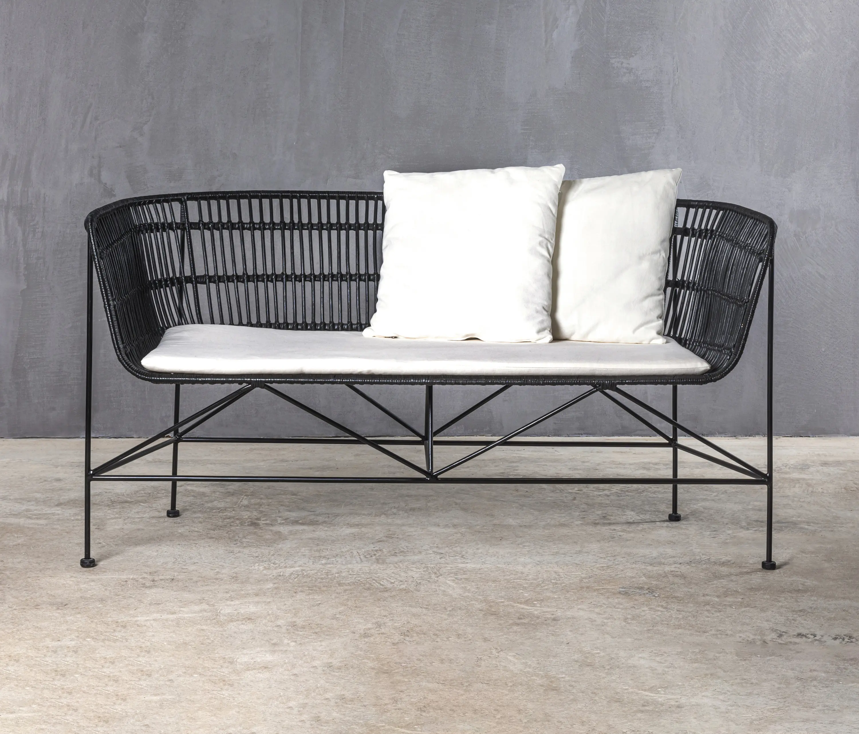 Set Collection - Kanso | Wayland Sofa 138 Natural Rattan