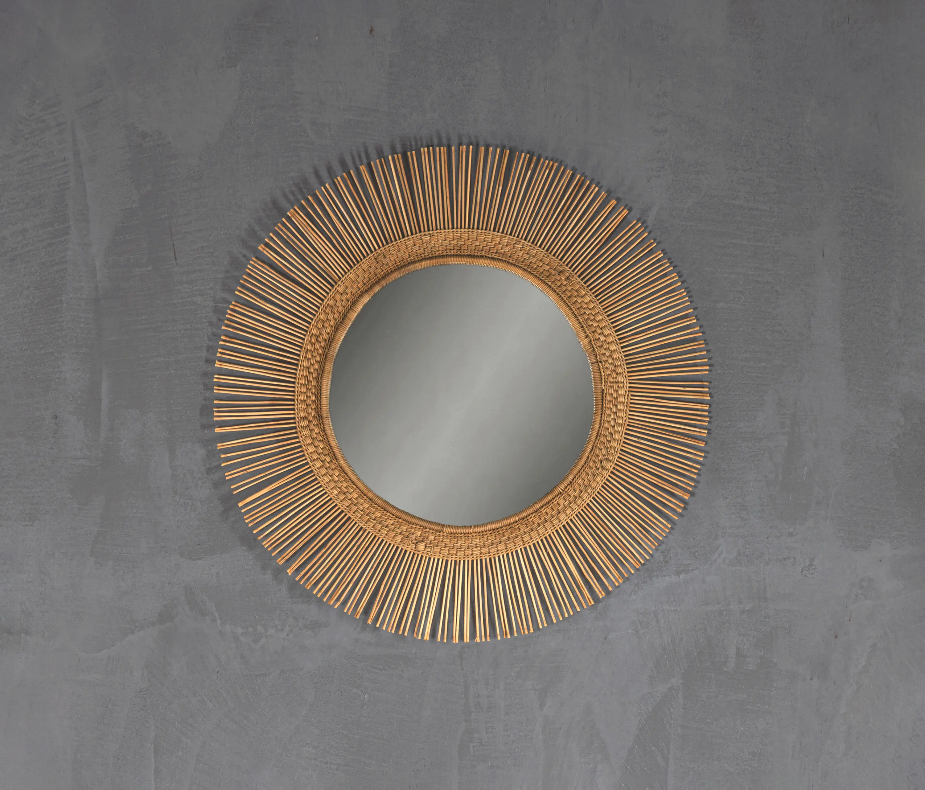 Set Collection - Malawi | Sun Mirror Round/Oval Natural Small