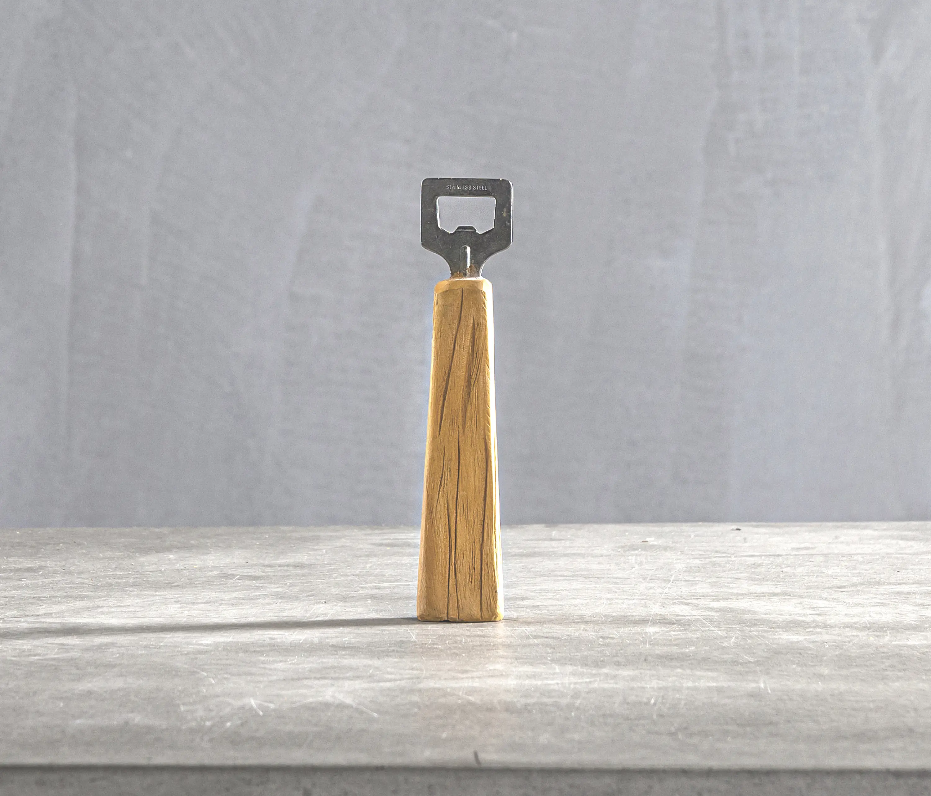 Set Collection - Kanso | Bottle Opener Stainless Steel Teak