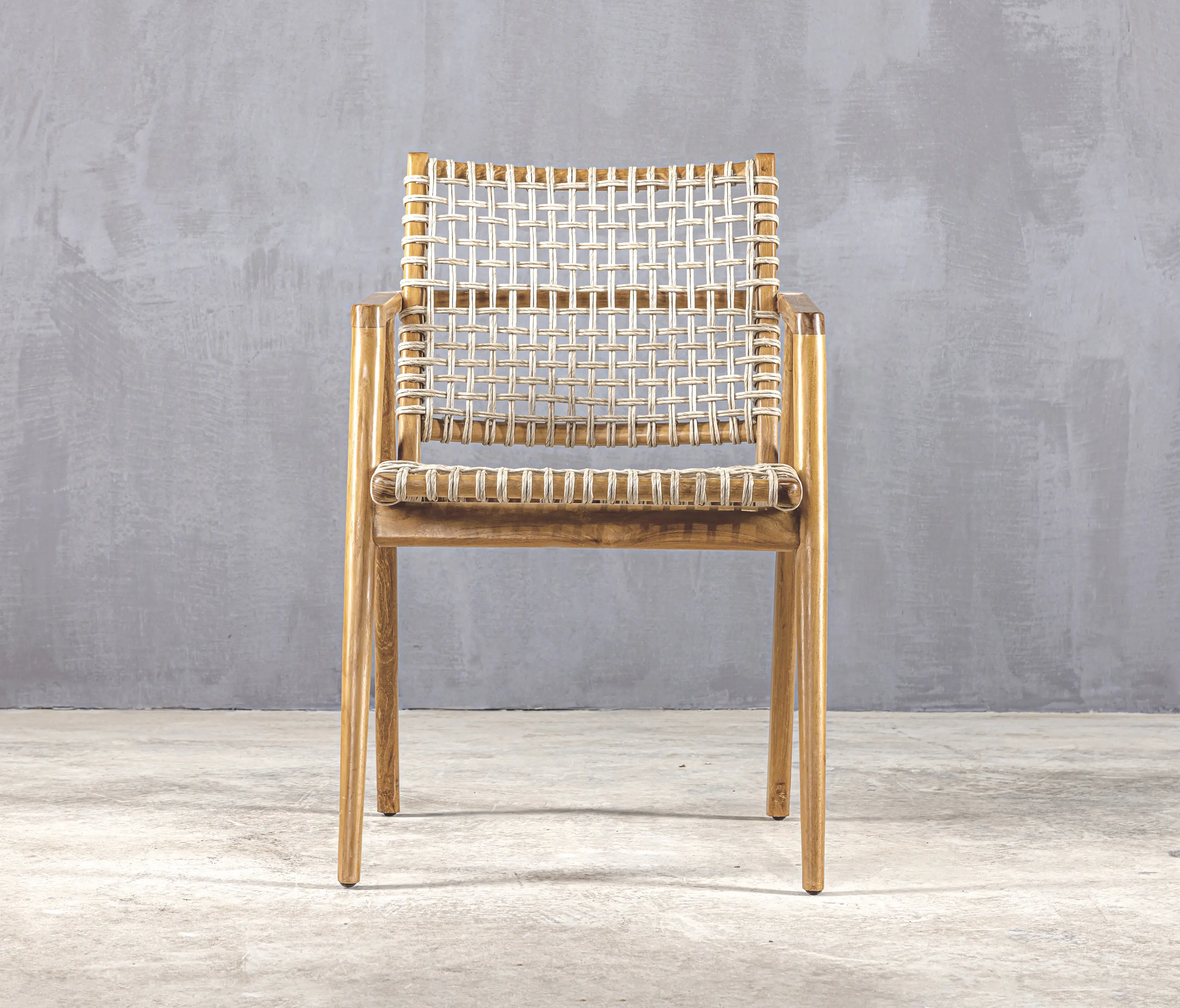 Set Collection - Slow | Conchita Armchair Rope Beige Teak