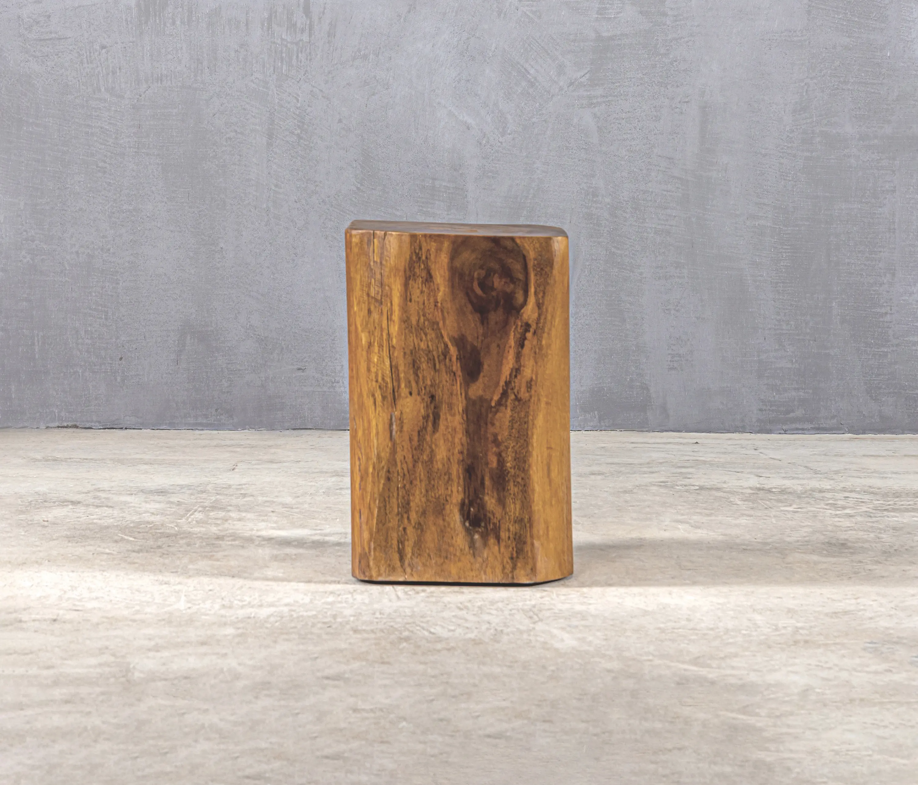 Set Collection - Slow | Cube Stool Teak 30