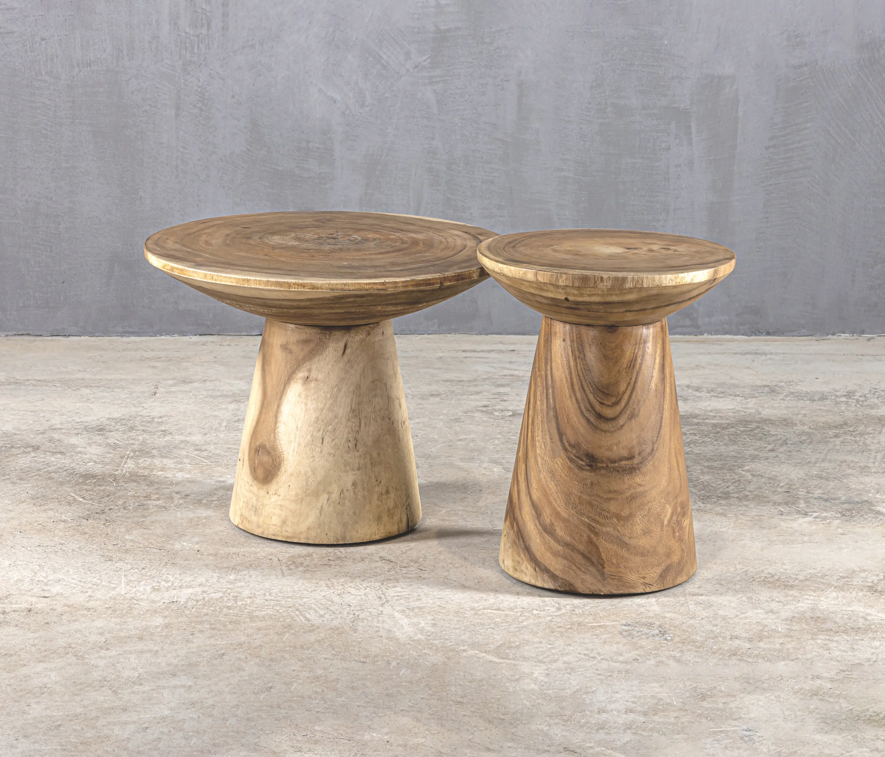 Set Collection - Slow | Mushroom Coffee Table Suar 60