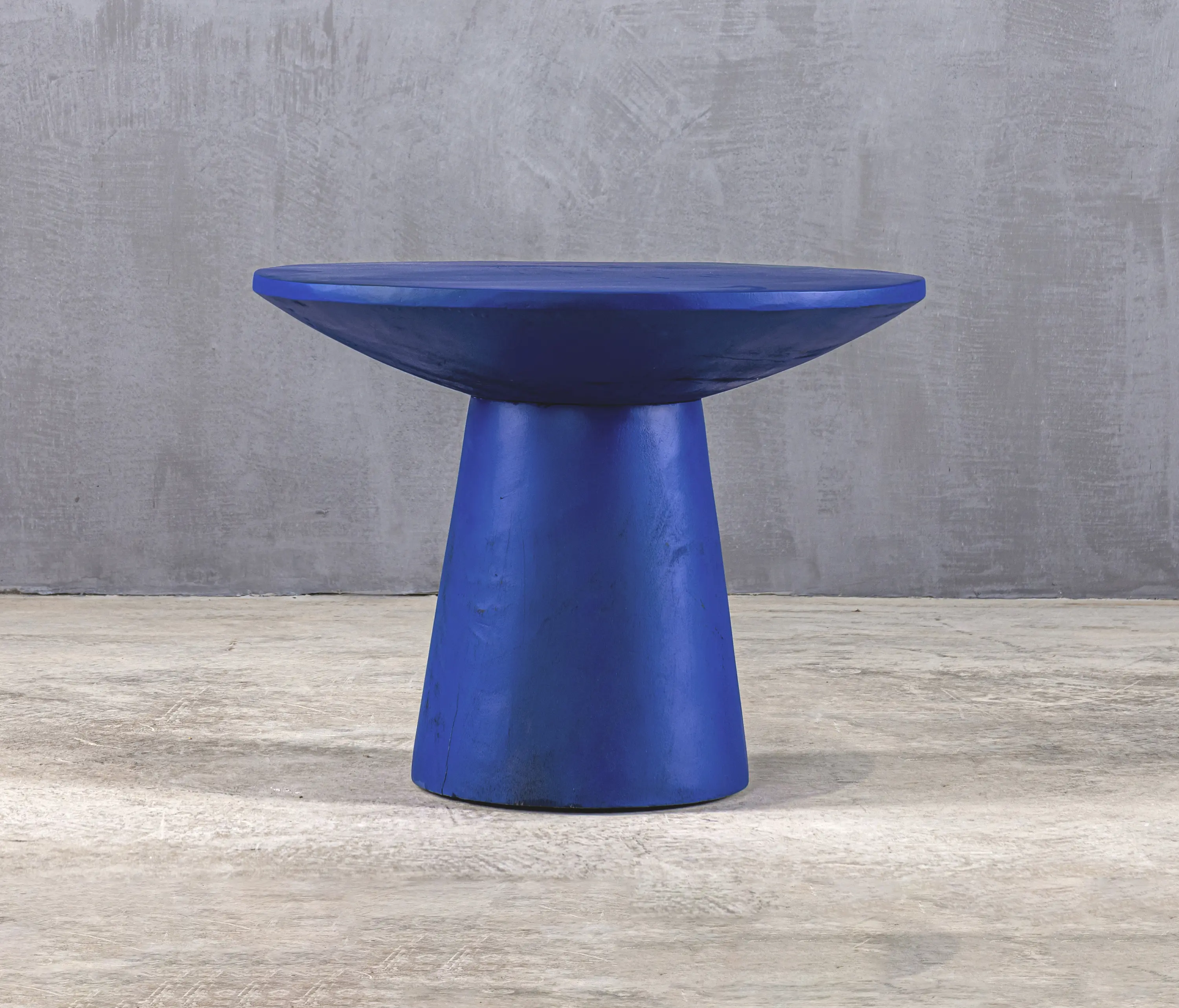 Set Collection - Slow | Mushroom Coffee Table Suar 60 Blue Cobalt