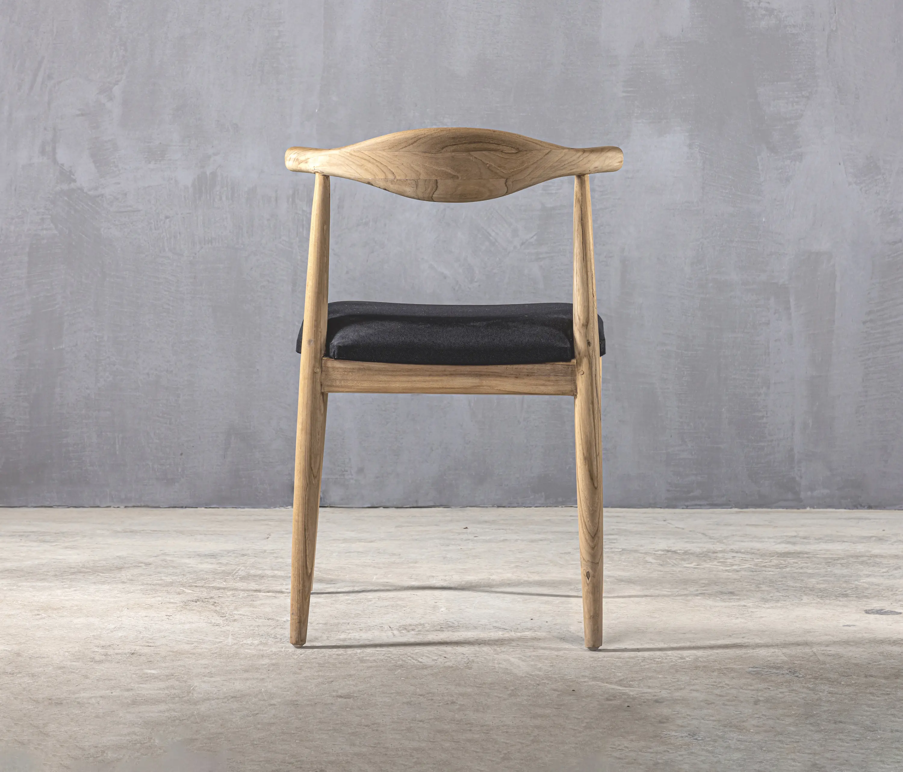 Set Collection - Slow | Wing T593 Dining Chair Teak Black Fabric
