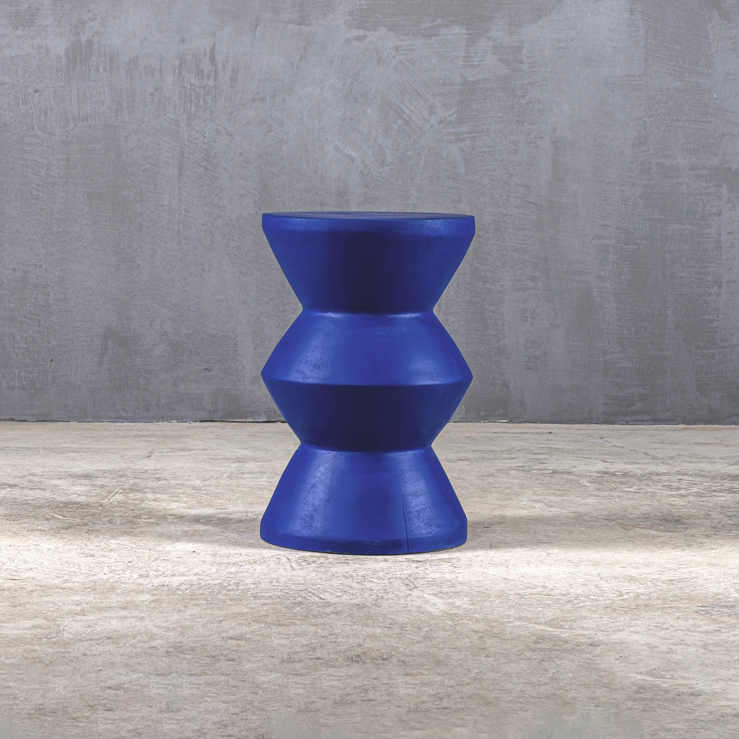 Produkt Slow | Zig Zag 45 Stool Suar Blue Cobalt des Herstellers Set Collection anzeigen
