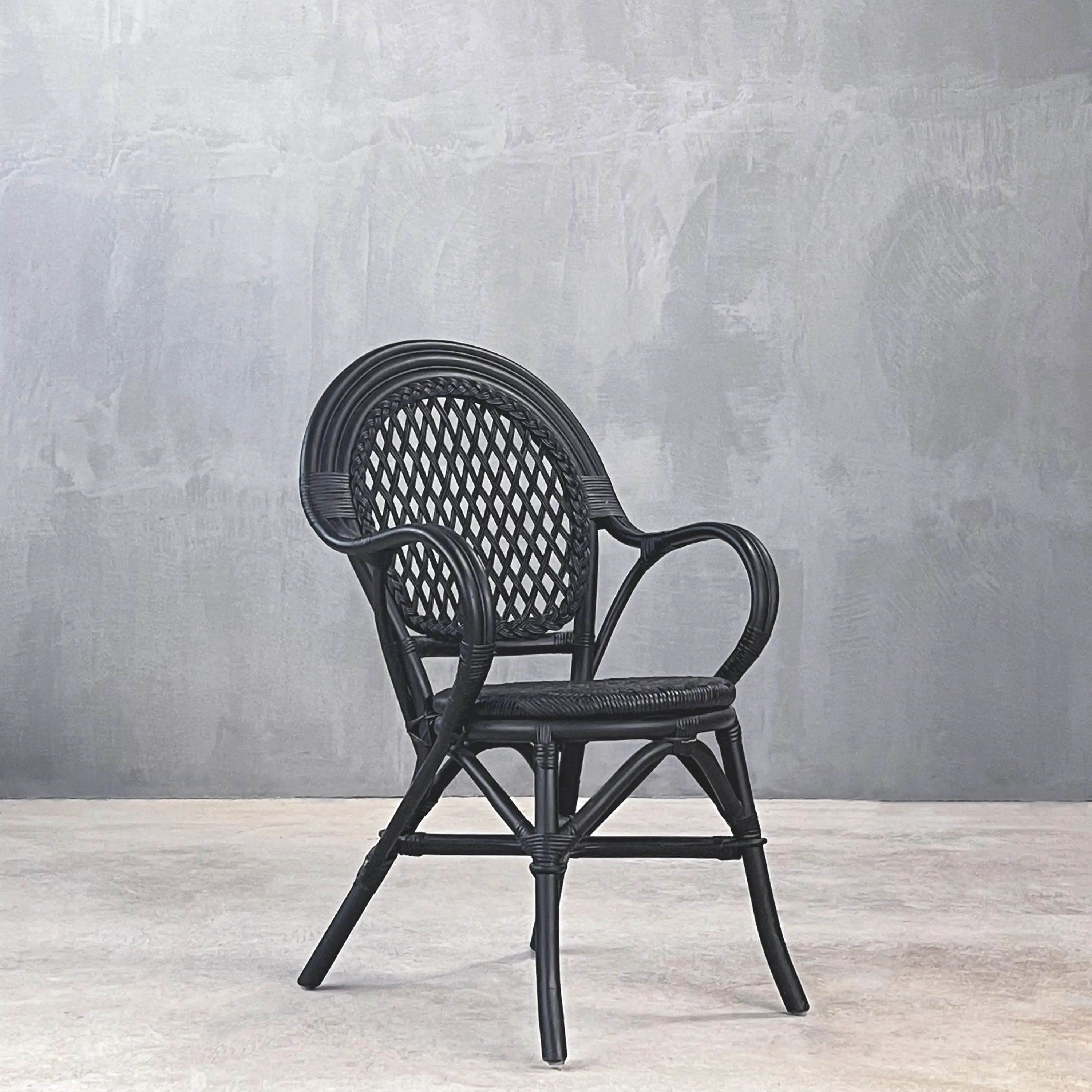 Set Collection - Kanso | Asmara Dining Armchair Black