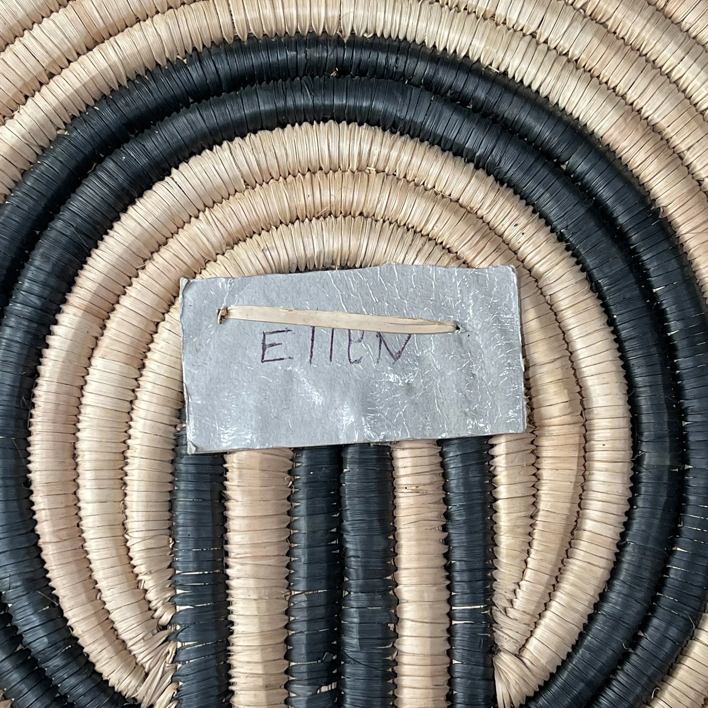 Set Collection - Malawi | Abstract Mask 1 Wall Hanging Black