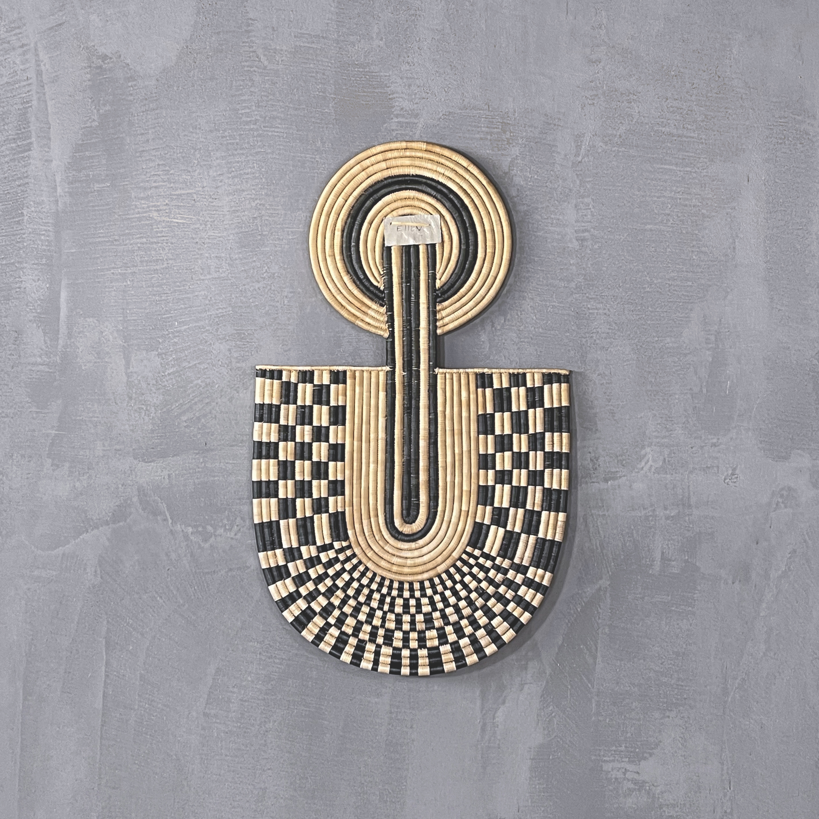Produkt Malawi | Abstract Mask 1 Wall Hanging Black des Herstellers Set Collection anzeigen
