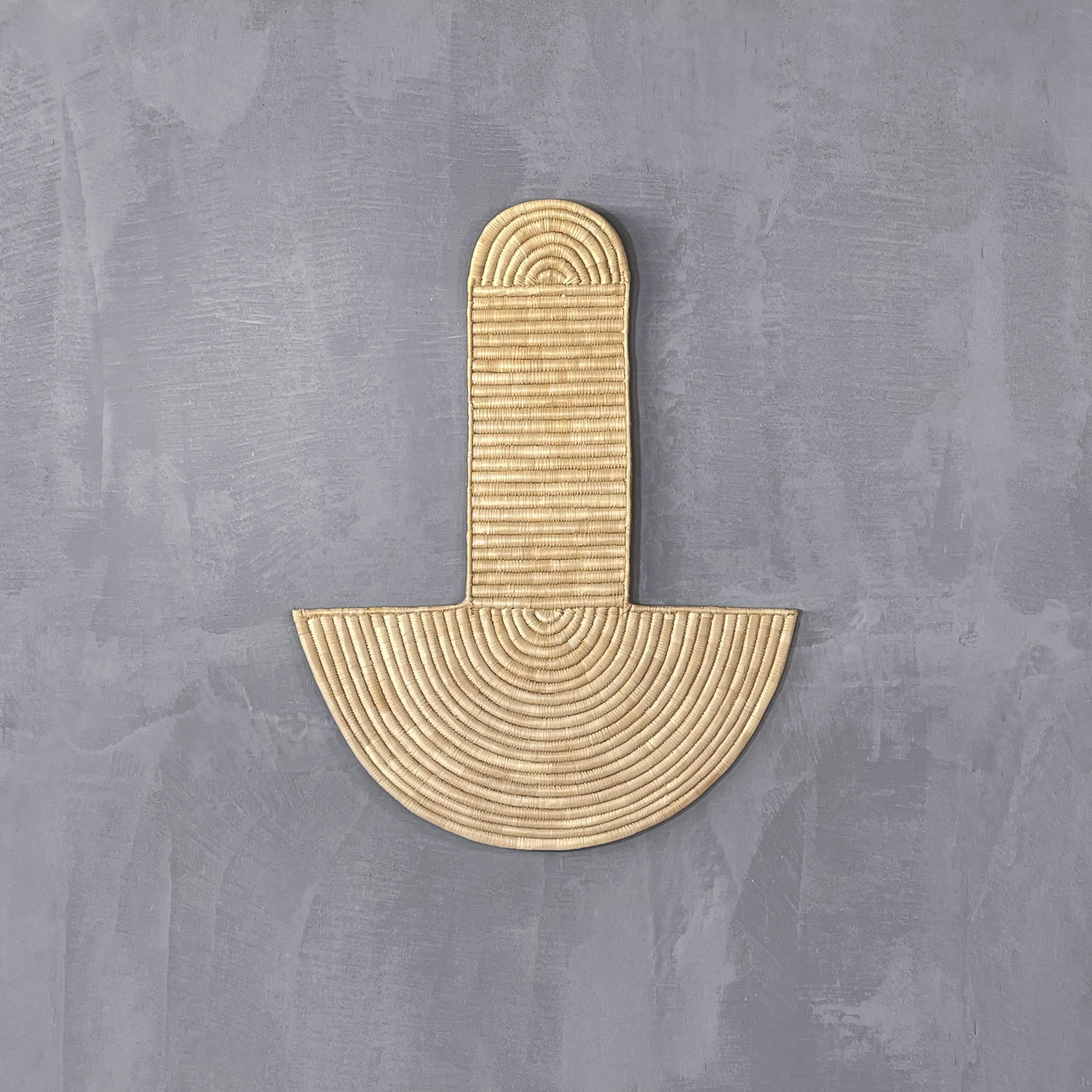 Set Collection - Malawi | Abstract Mask 3 Wall Hanging Natural