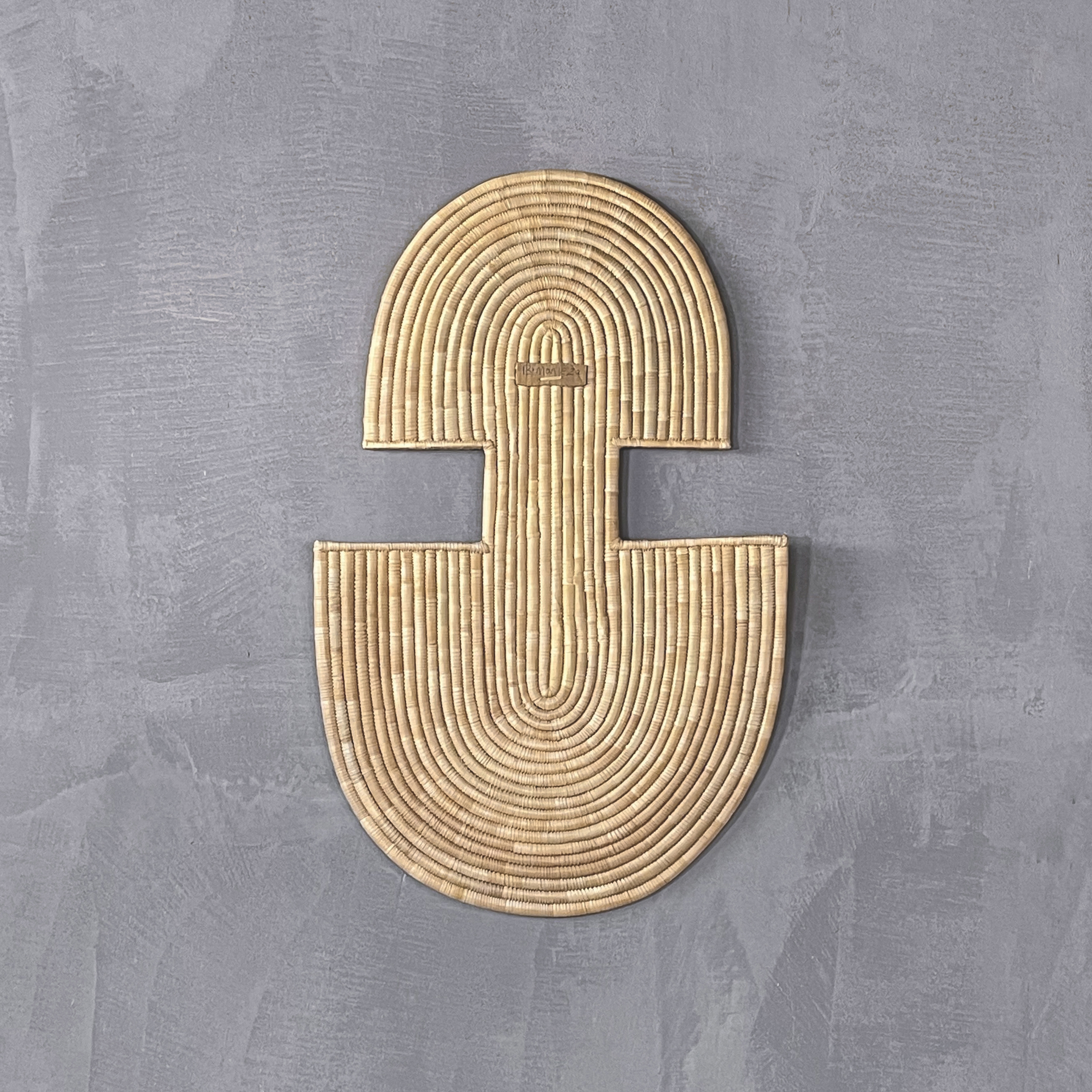 Mostrar el producto Malawi | Abstract Mask 2 Wall Hanging Natural del fabricante Set Collection