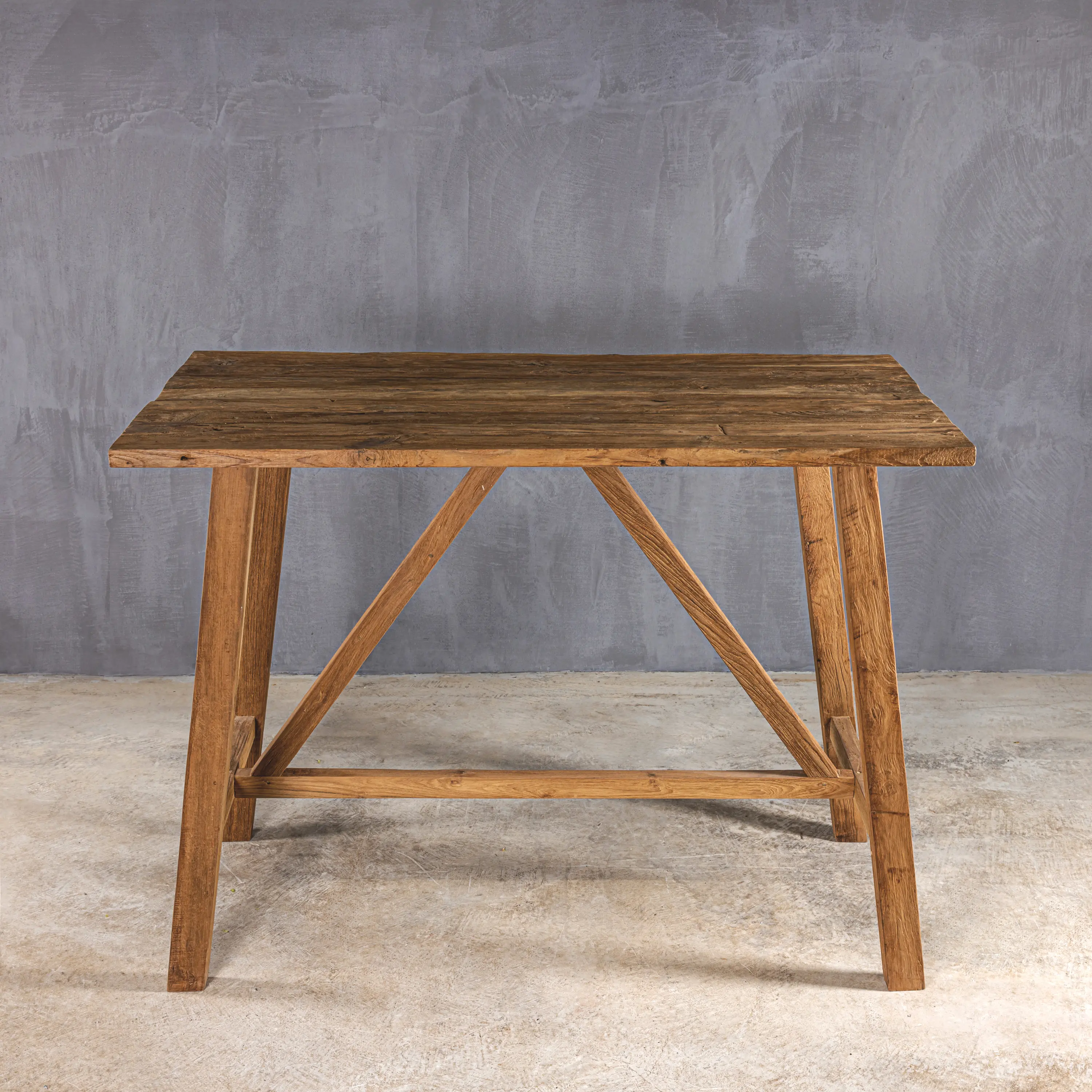 Set Collection - Slow Reclaimed | Toji 140 Bar Table Reclaimed Teak