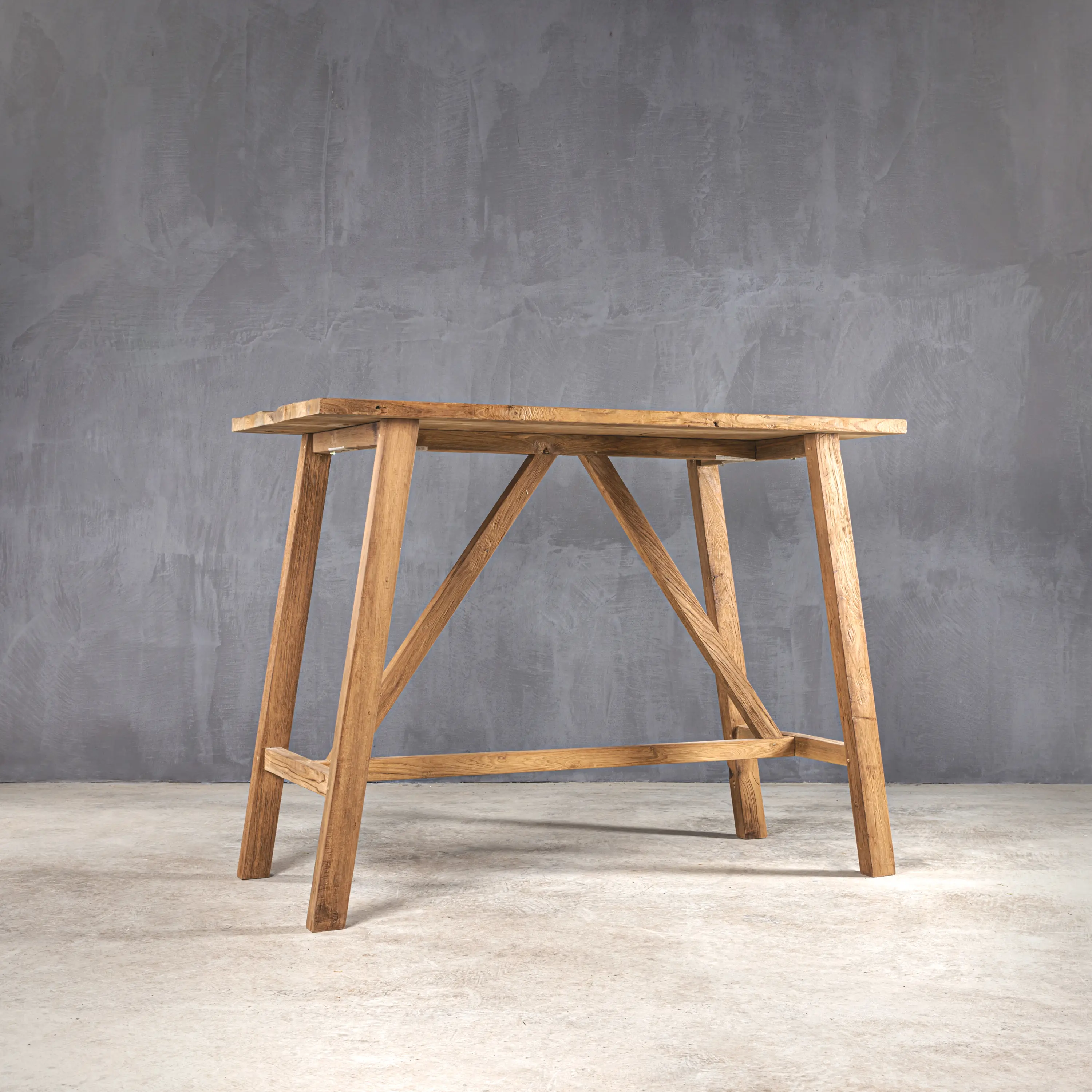 Set Collection - Slow Reclaimed | Toji 140 Bar Table Reclaimed Teak