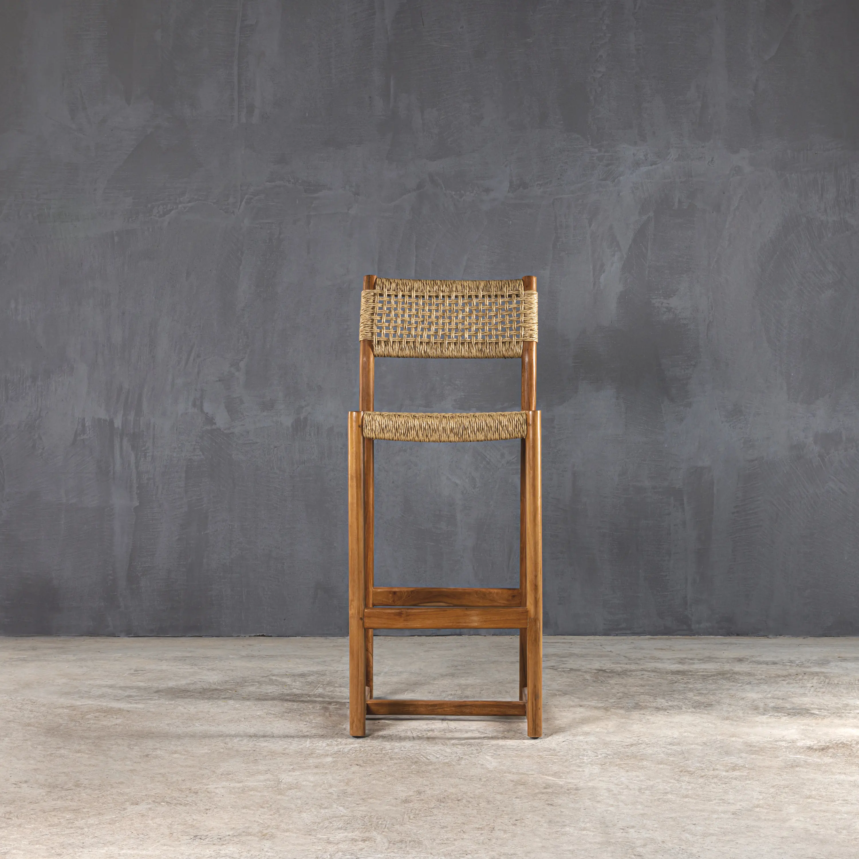 Set Collection - Kanso | Rette 72 Barstool Reclaimed Teak