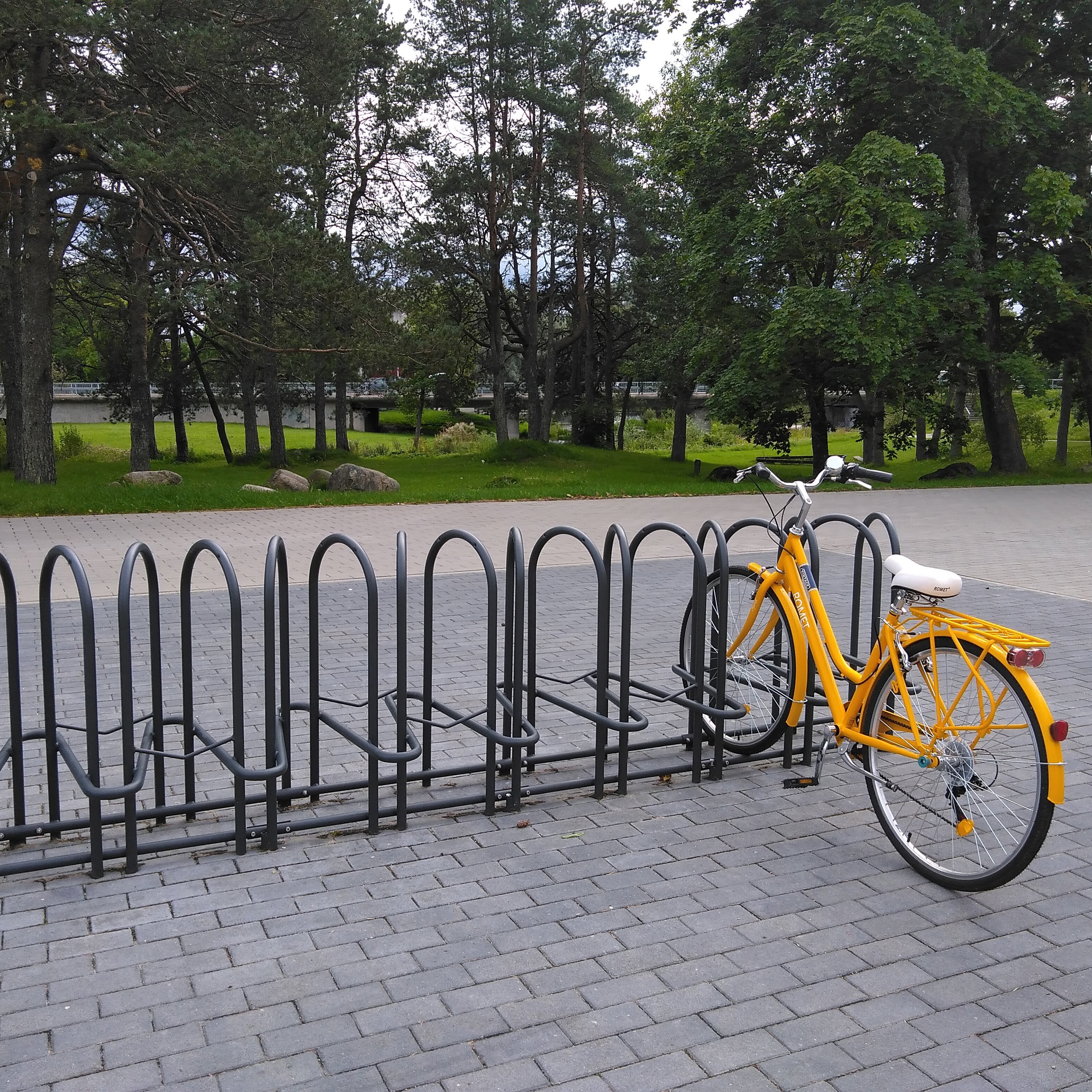 BIKE RACKS + STORAGE