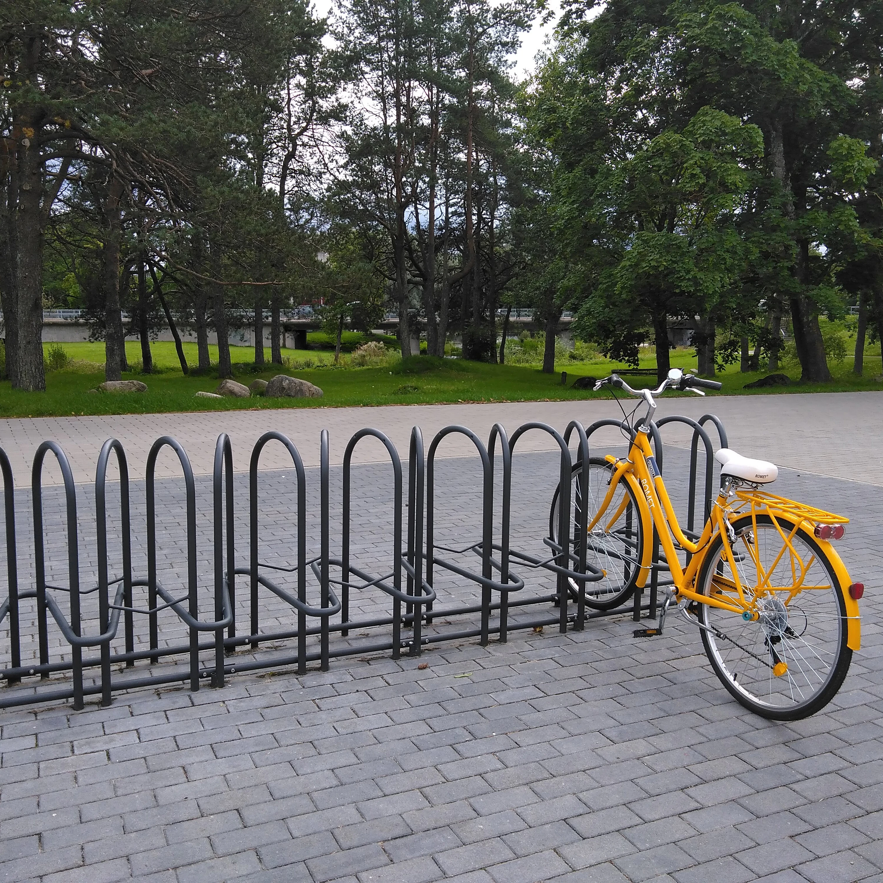 BIKE RACKS + STORAGE