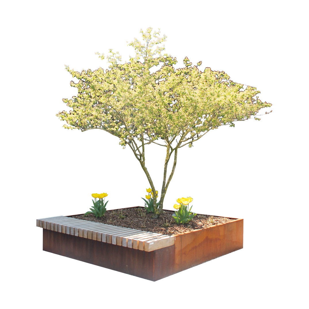 Display product Big Planters | Mannheim bench from manufacturer Euroform W