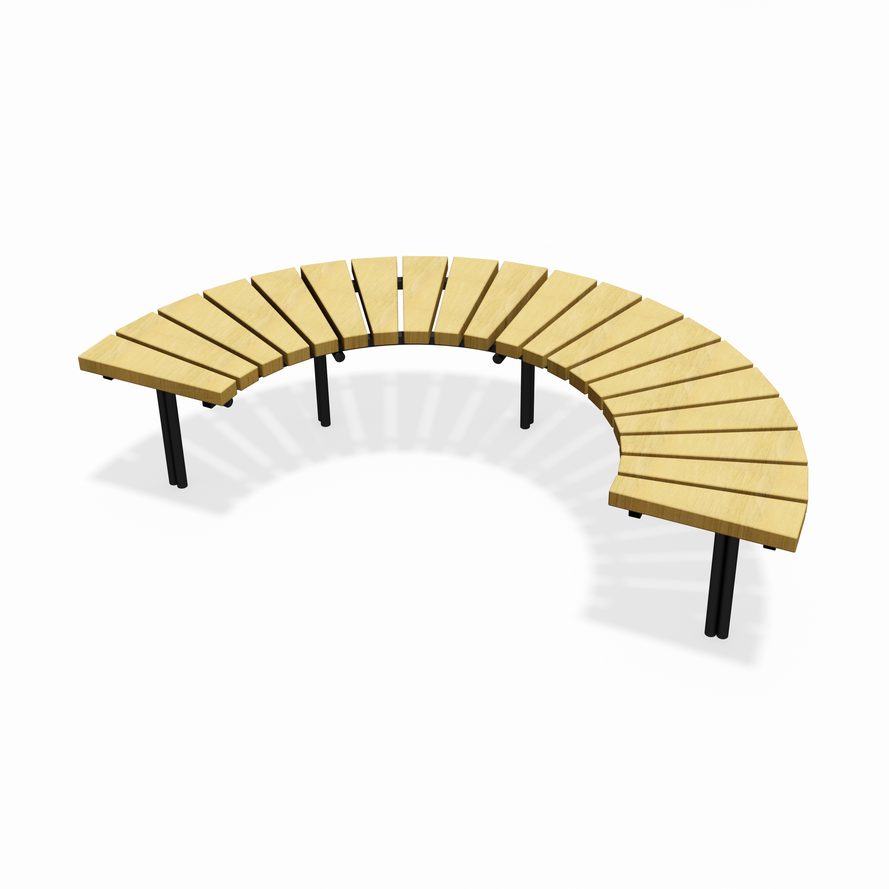 Display product Block 99FU round bench from manufacturer Euroform W