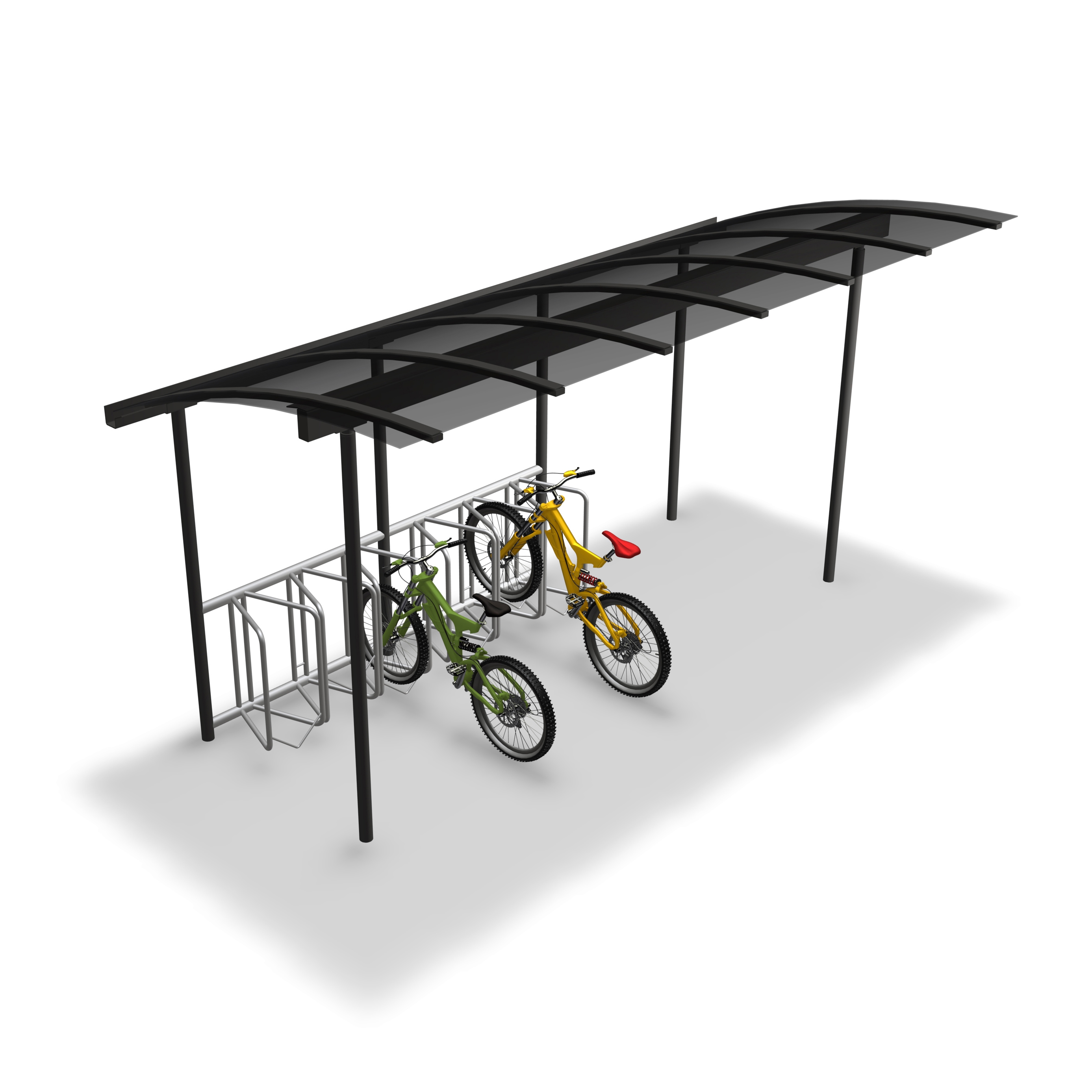 Display product Combi Bike shelter from manufacturer Euroform W