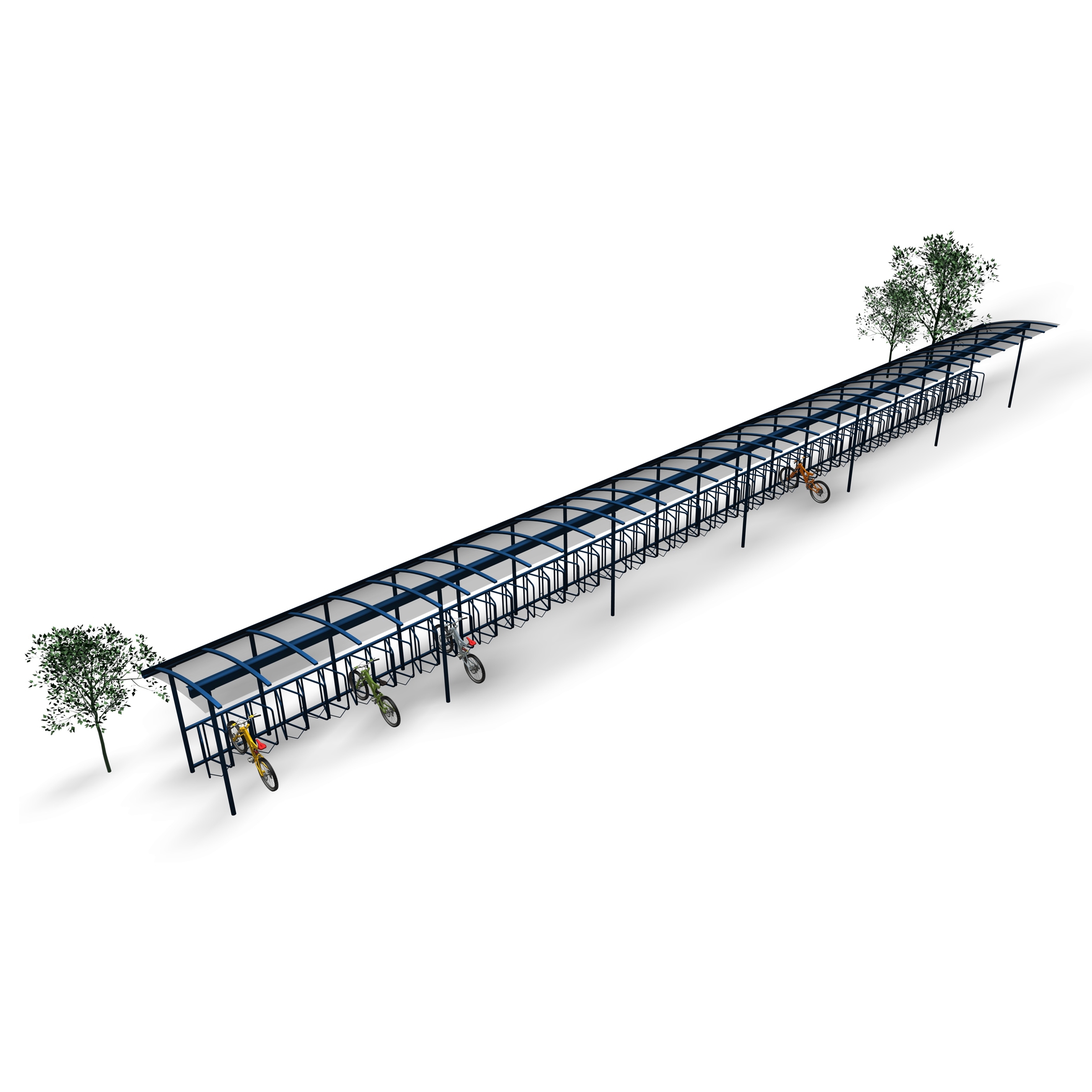 Display product Combi Bike shelter from manufacturer Euroform W