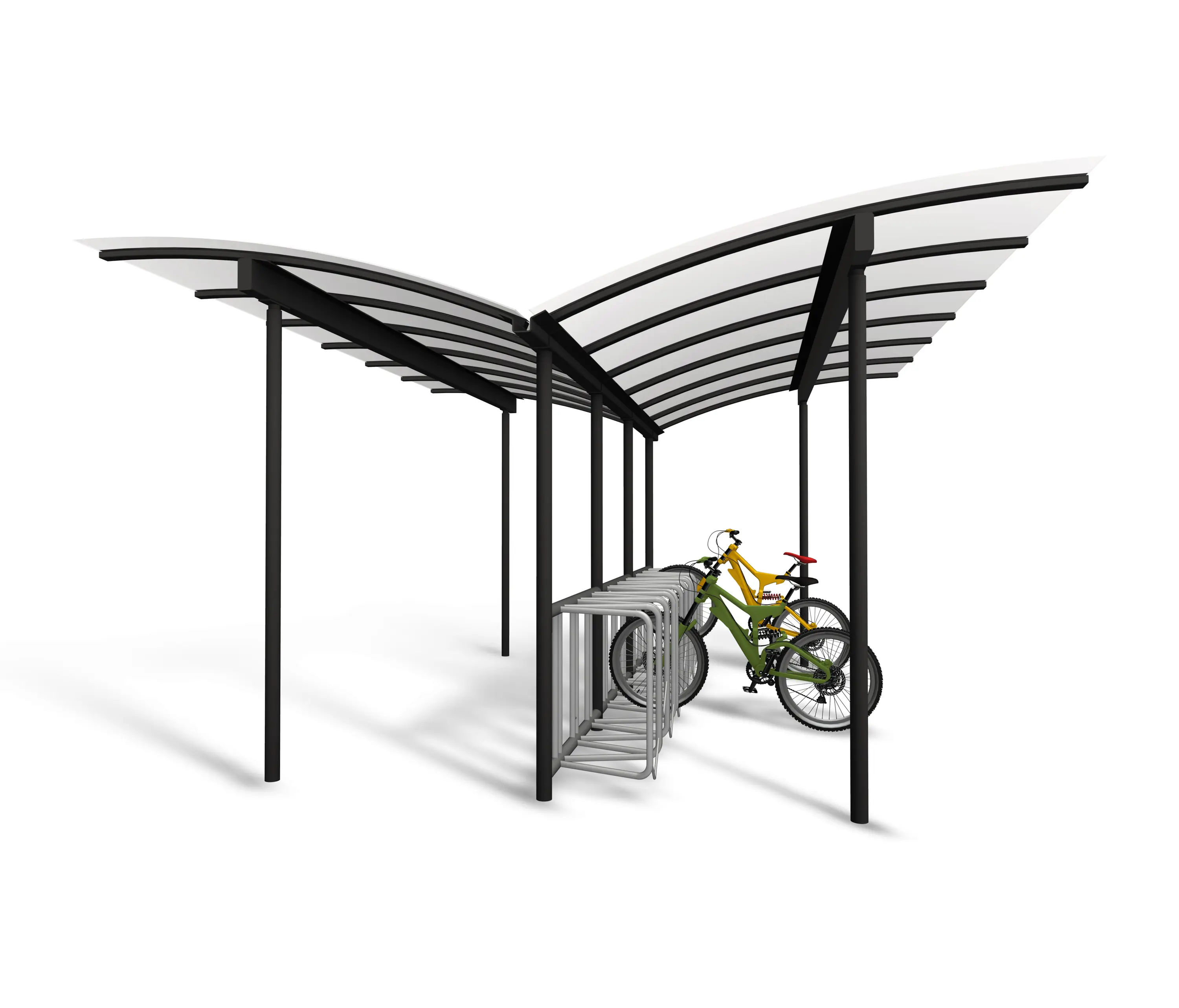 Euroform W - Combi Bike shelter