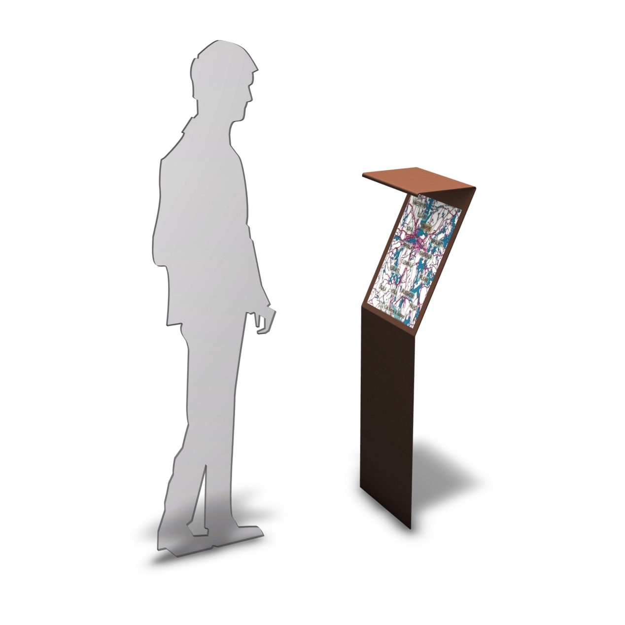 Mostra il prodotto Info Point bacheca del produttore Euroform W