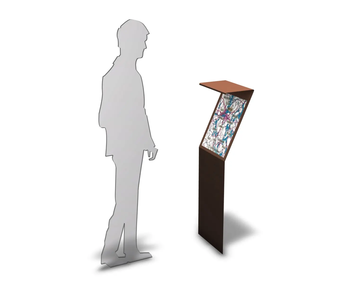 Euroform W - Info Point Anschlagetafel