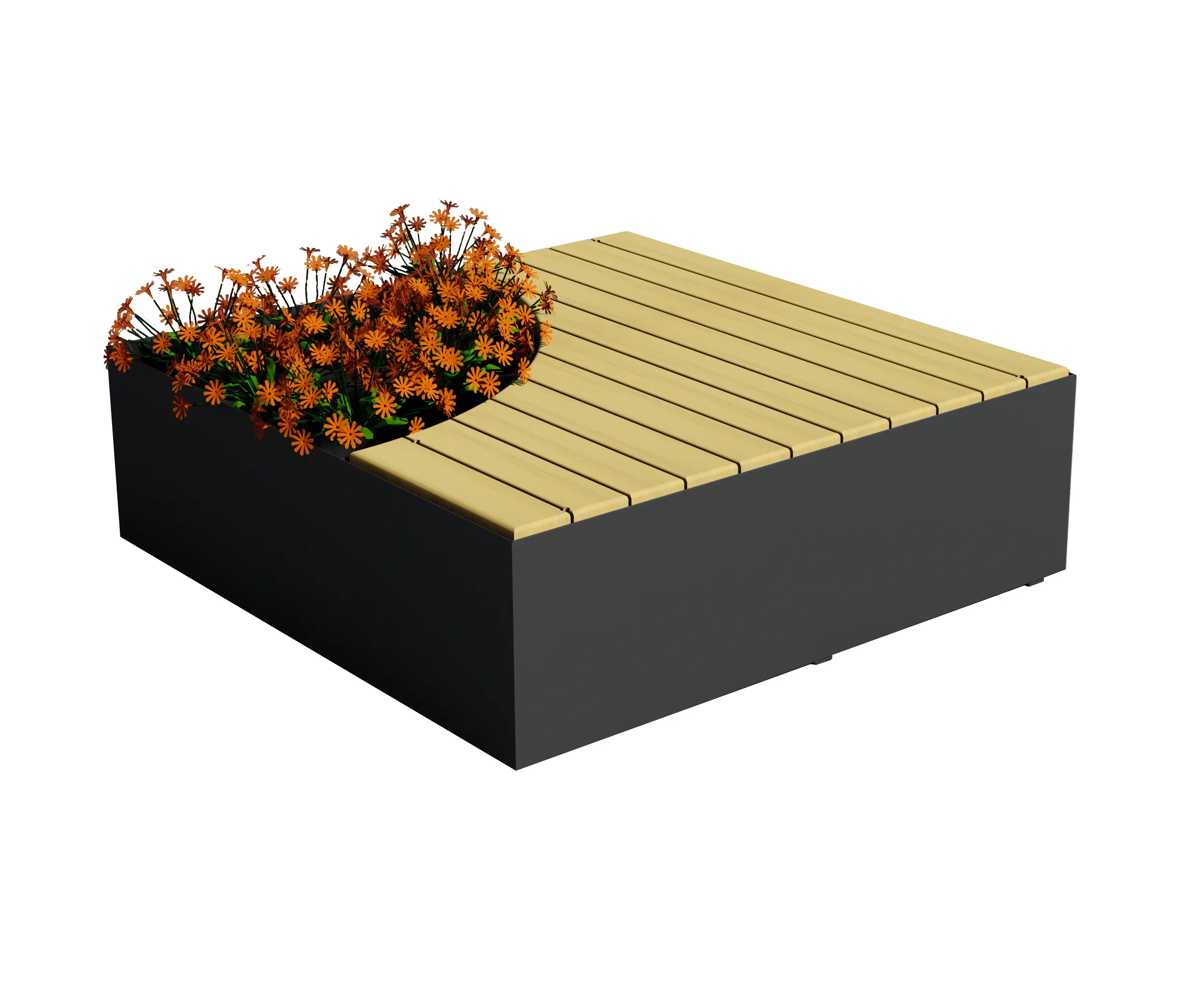 Euroform W - Isola modular bench & planter