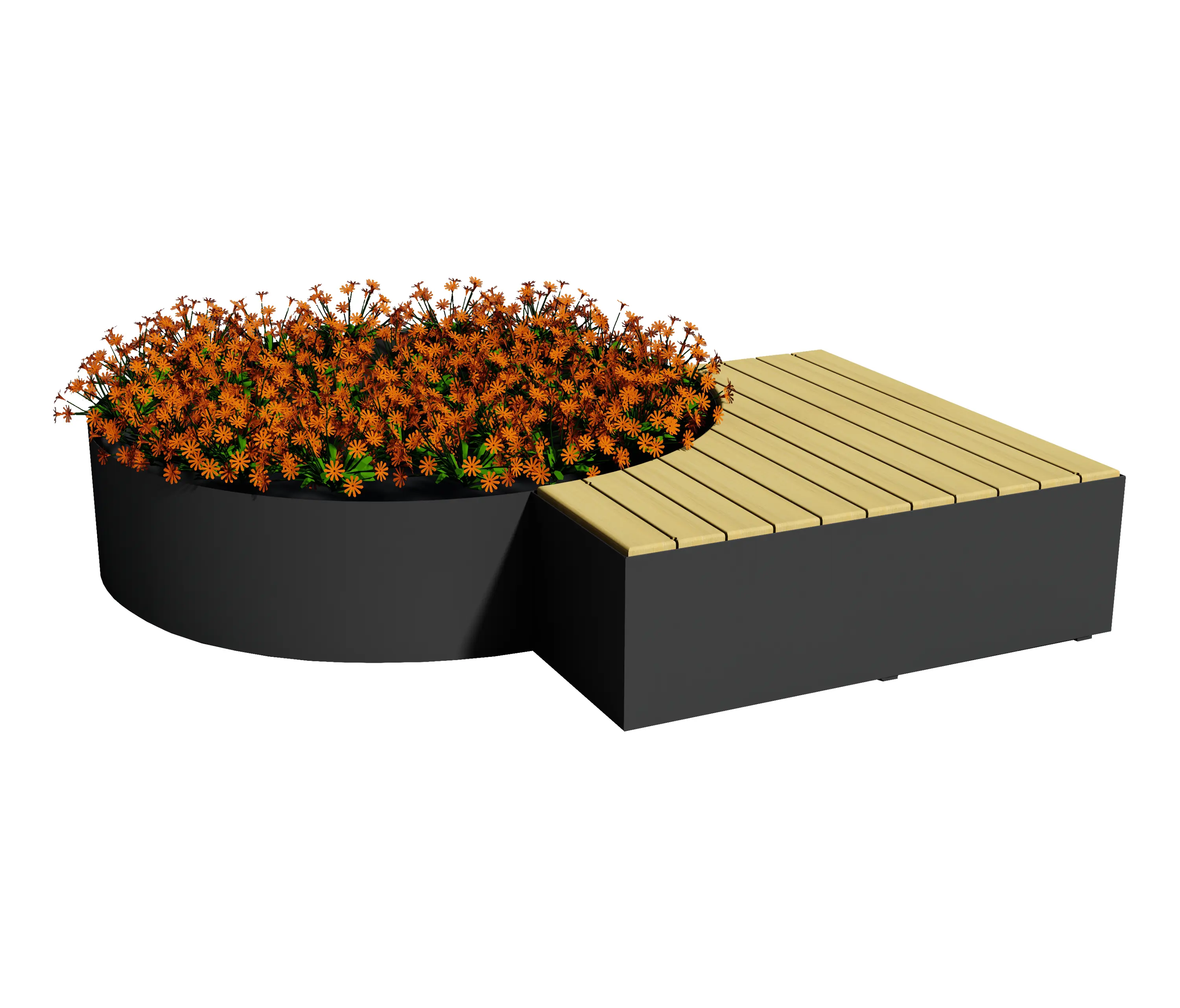 Euroform W - Isola modular bench & planter