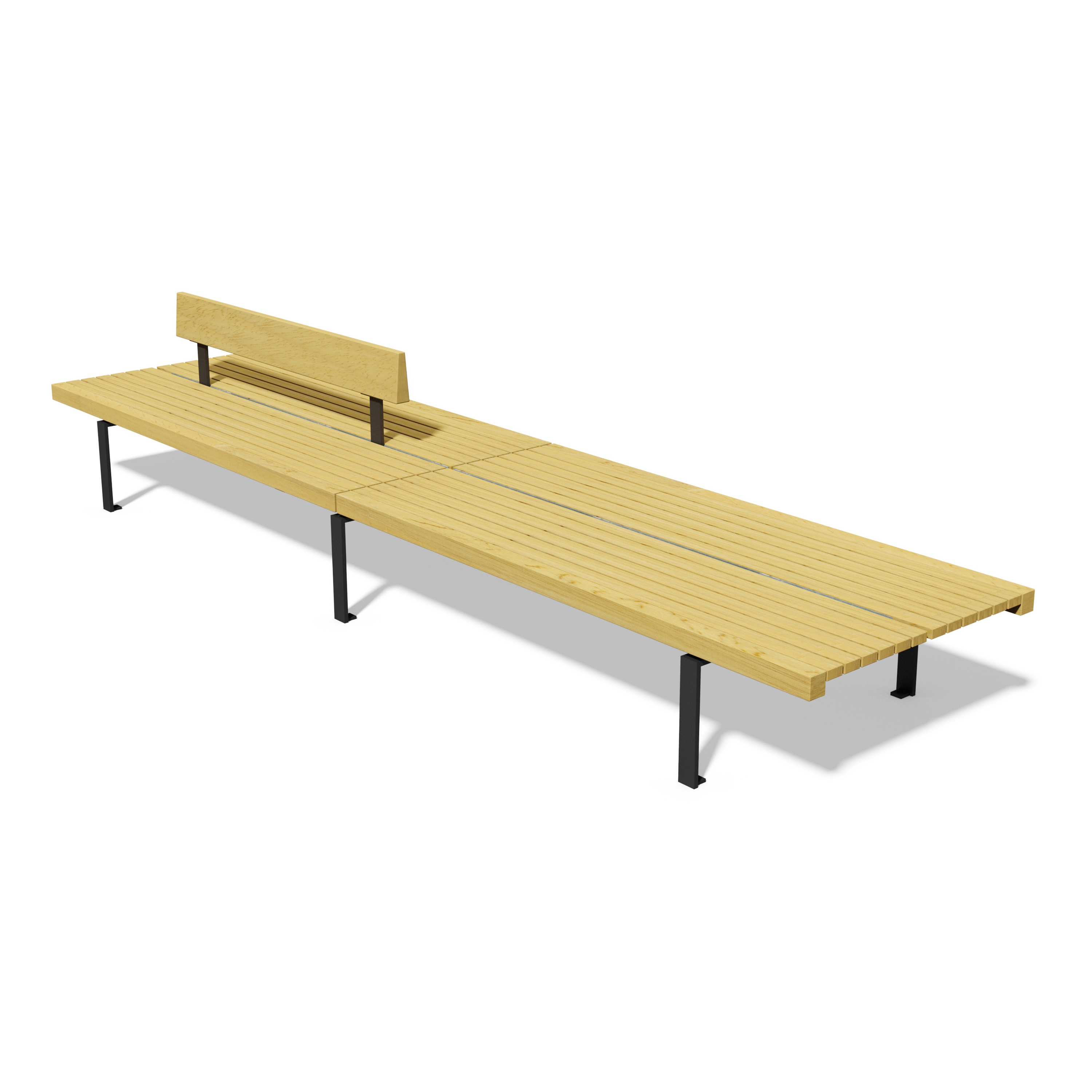 Display product Linea 382 bench from manufacturer Euroform W