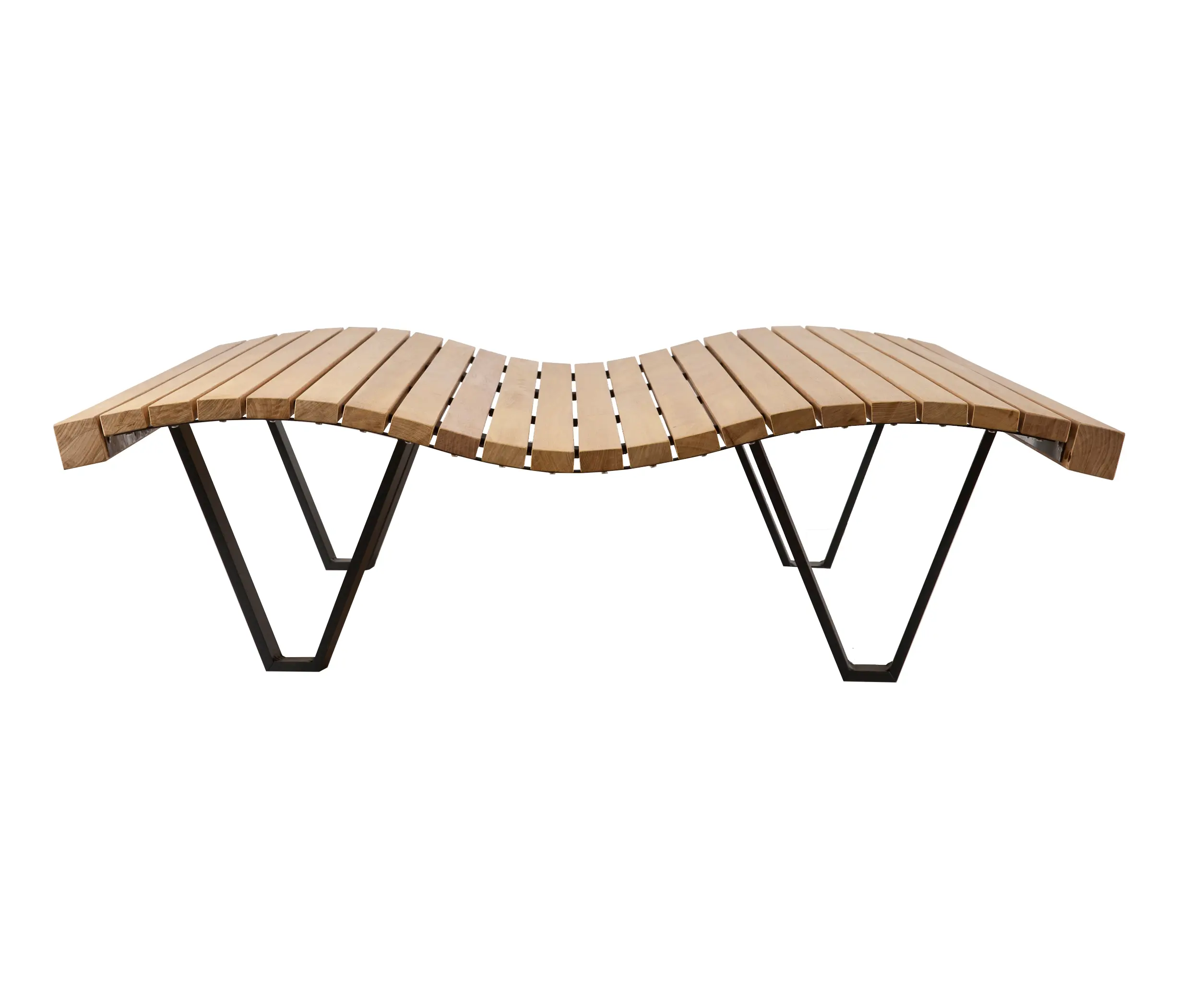 Euroform W - Linea onda bench