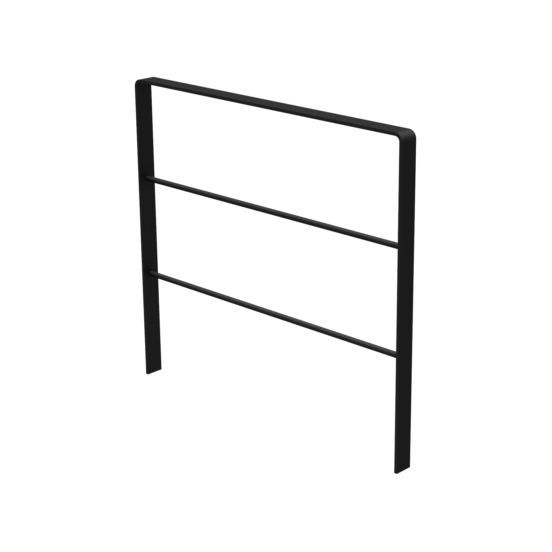Display product Lineabarriera light bike rack / barrier from manufacturer Euroform W
