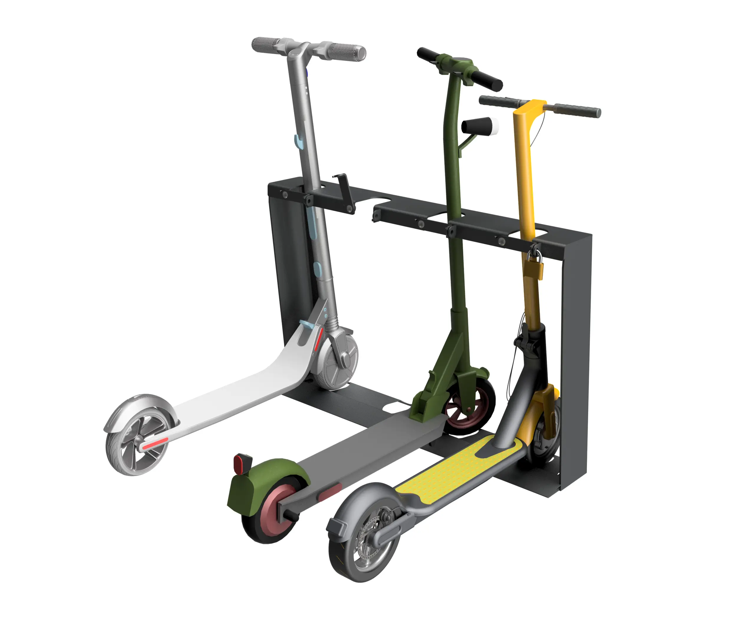 Euroform W - Tidy e-scooter rack