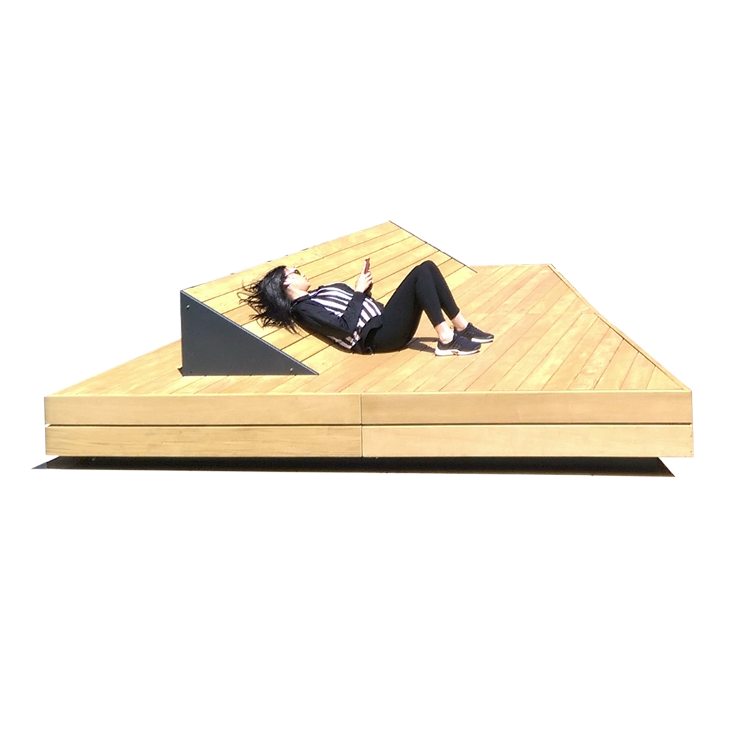 Afficher le produit Toulon modular bench du fabricant Euroform W