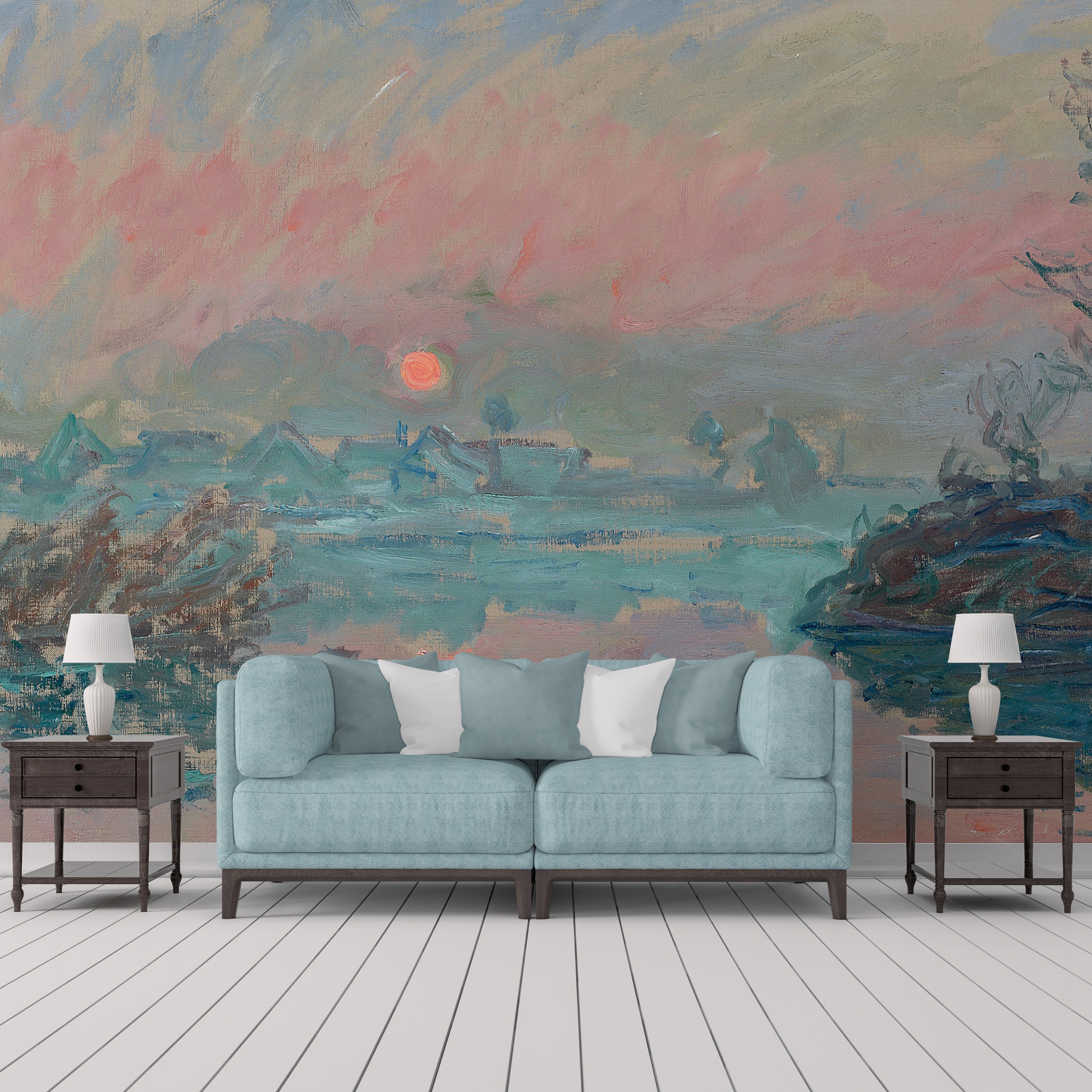Produkt Claude Monet | Sunset at Lavacourt des Herstellers Ambientha anzeigen
