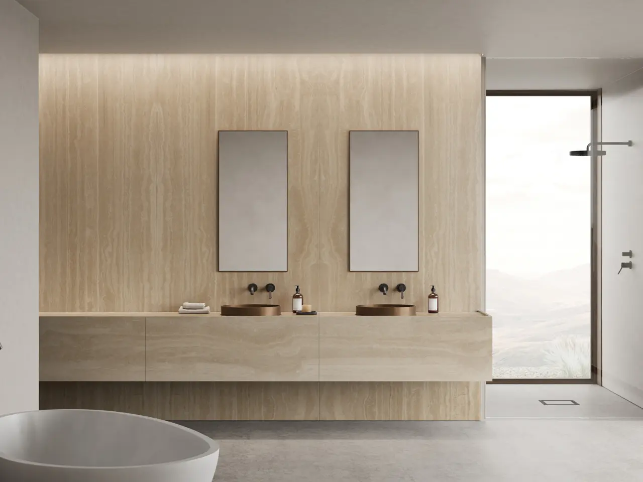 Margraf - Beige natural stones | Travertino Romano Classico
