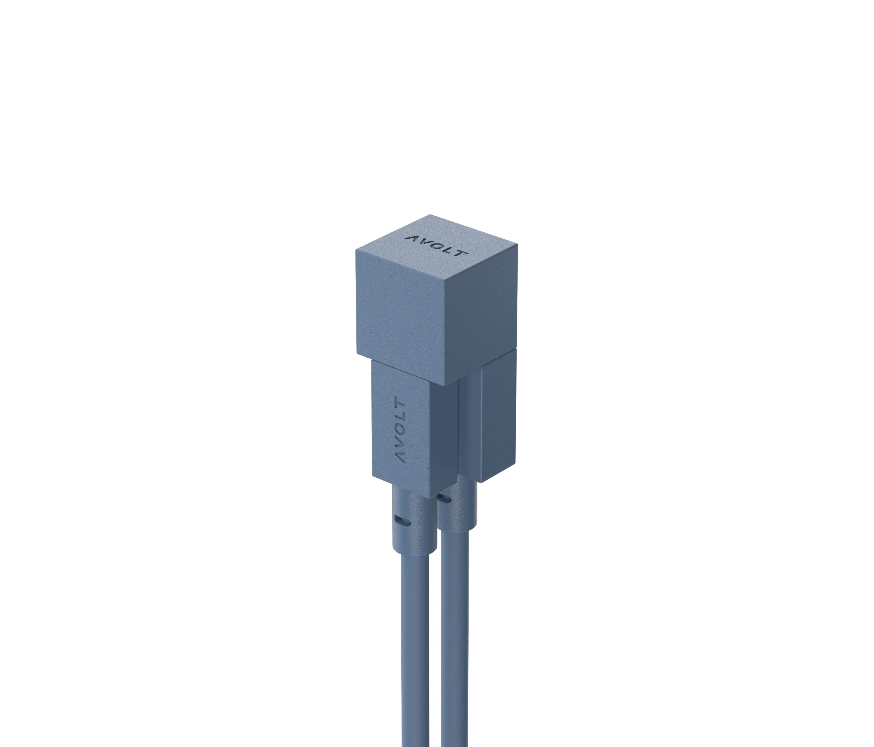Avolt - CABLE 1 USB A to Lightning Silicone MFi charging cable, 1.8m - OCEAN BLUE
