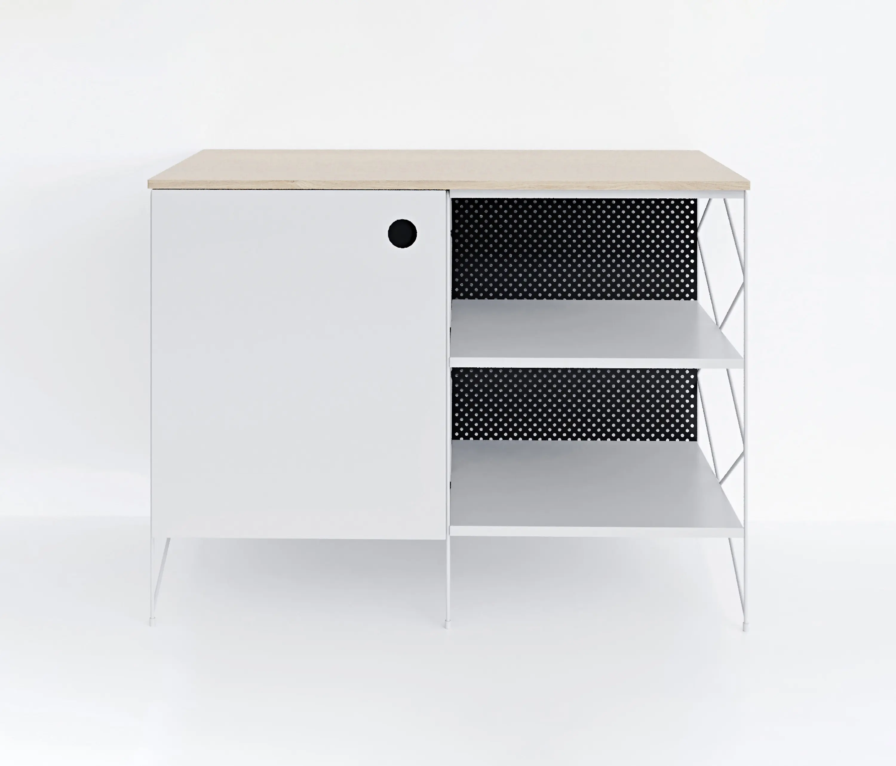 Fleysen - Kitchen Cabinet #1611 | Black