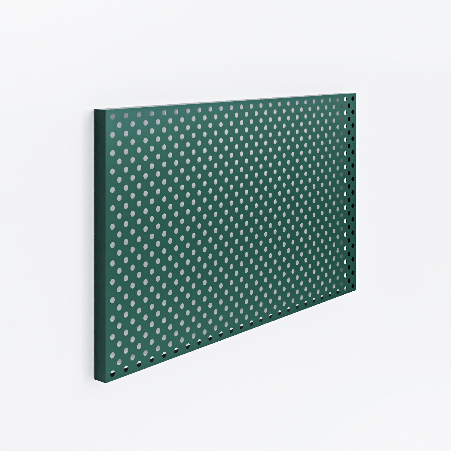 Kitchen Pegboard 1pc #1711 | Dark green Matt