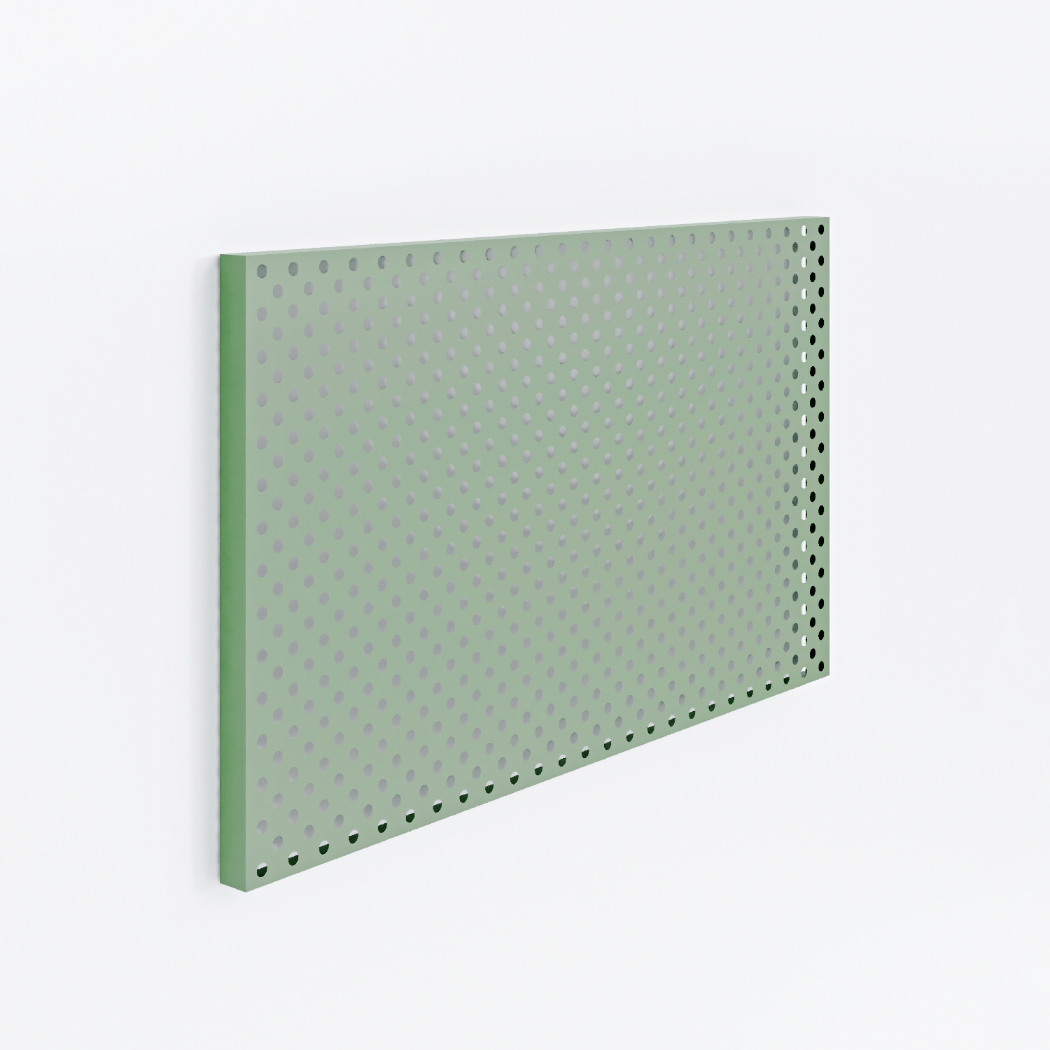Kitchen Pegboard 1pc #1711 | Green Matt