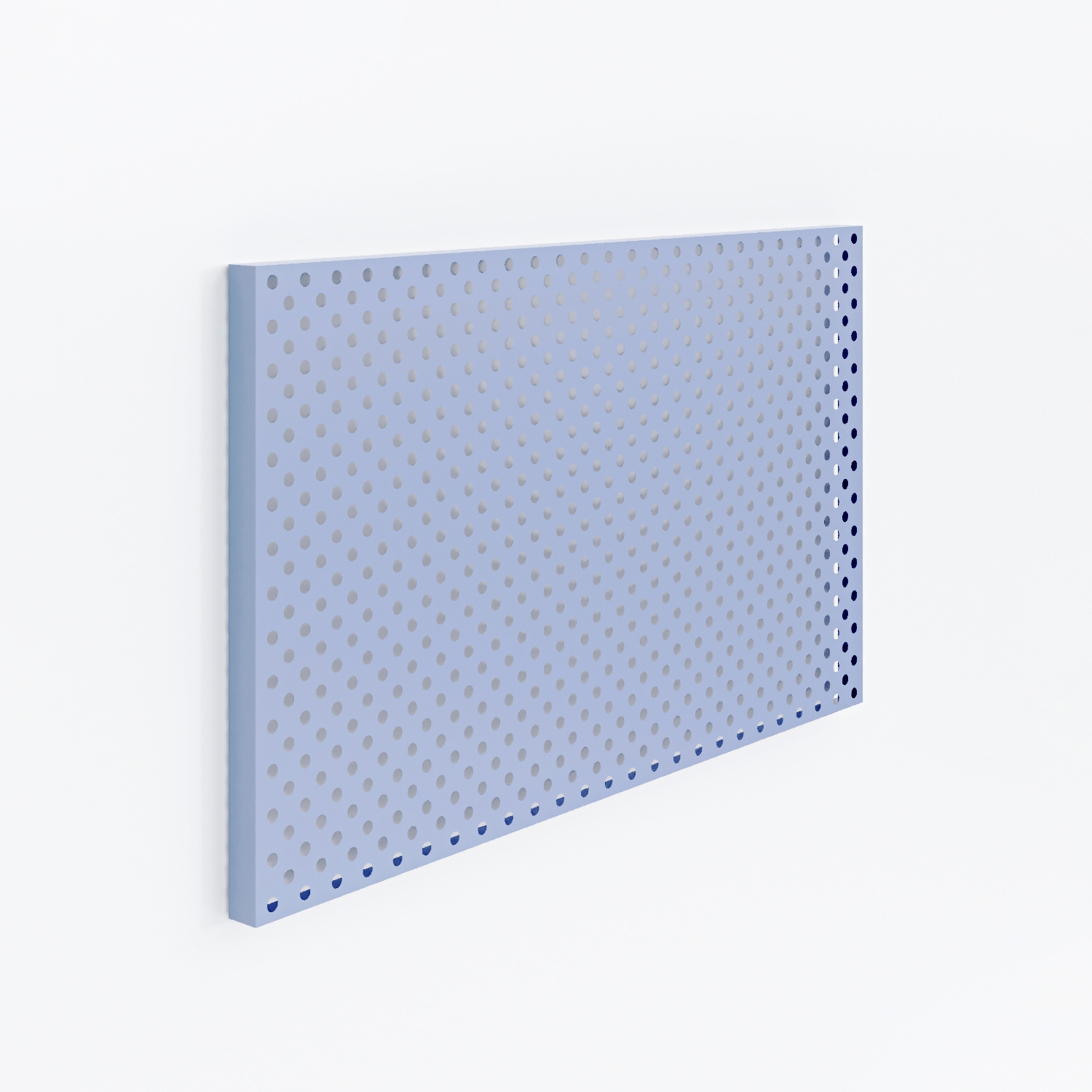 Display product Kitchen Pegboard 1pc #1711 | Light blue from manufacturer Fleysen