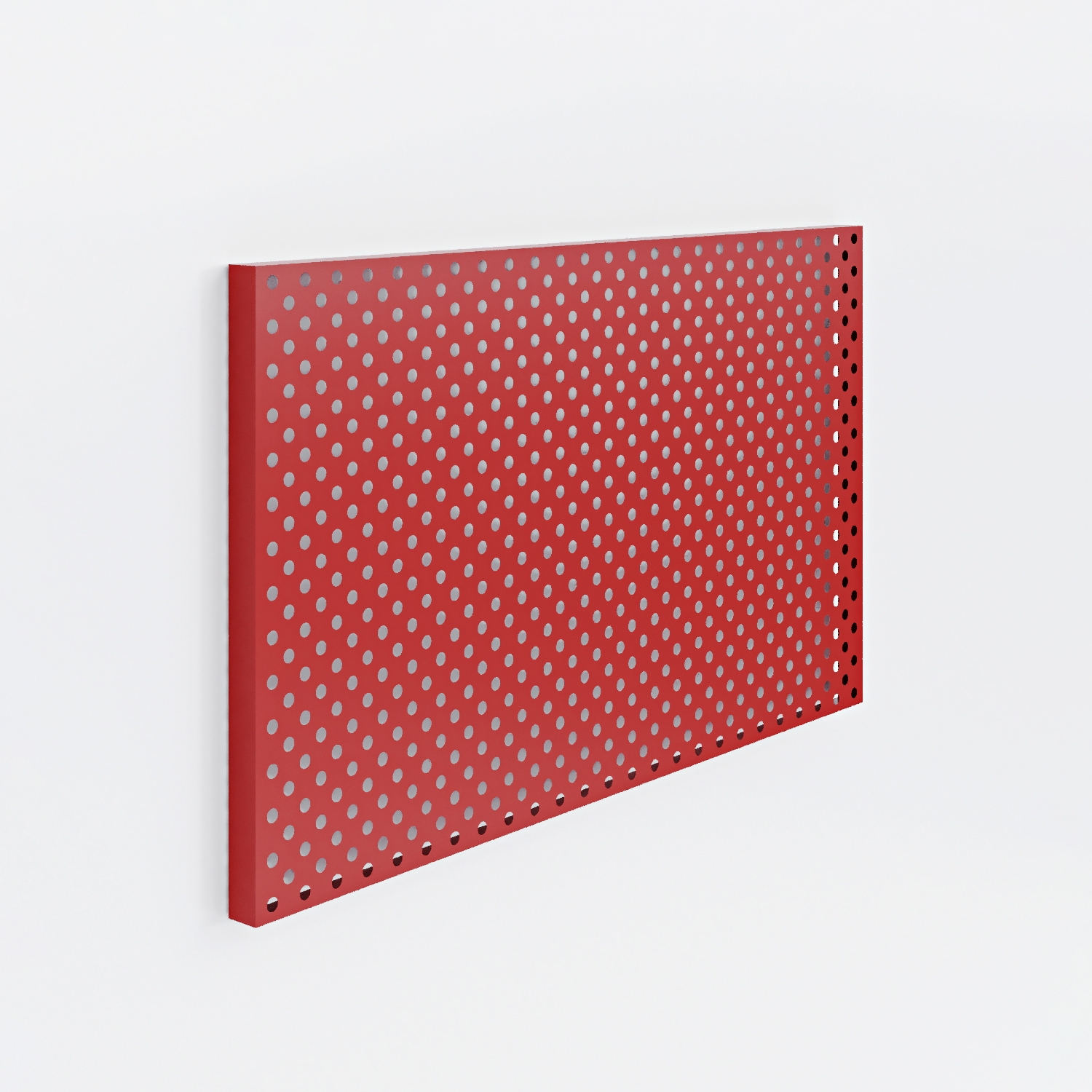 Kitchen Pegboard 1pc #1711 | Red