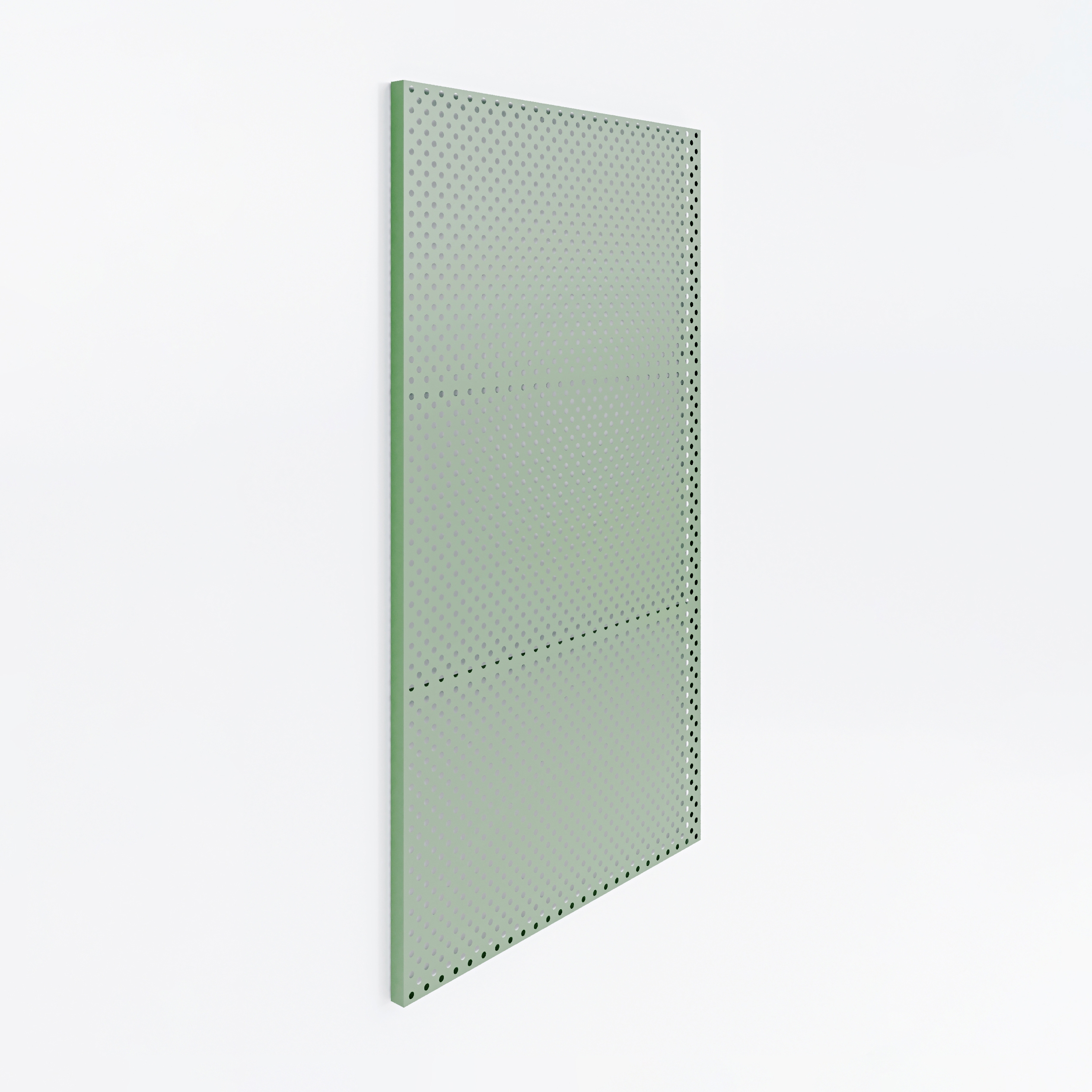 Display product Kitchen Pegboard 3pcs #1711 | Green Matt from manufacturer Fleysen