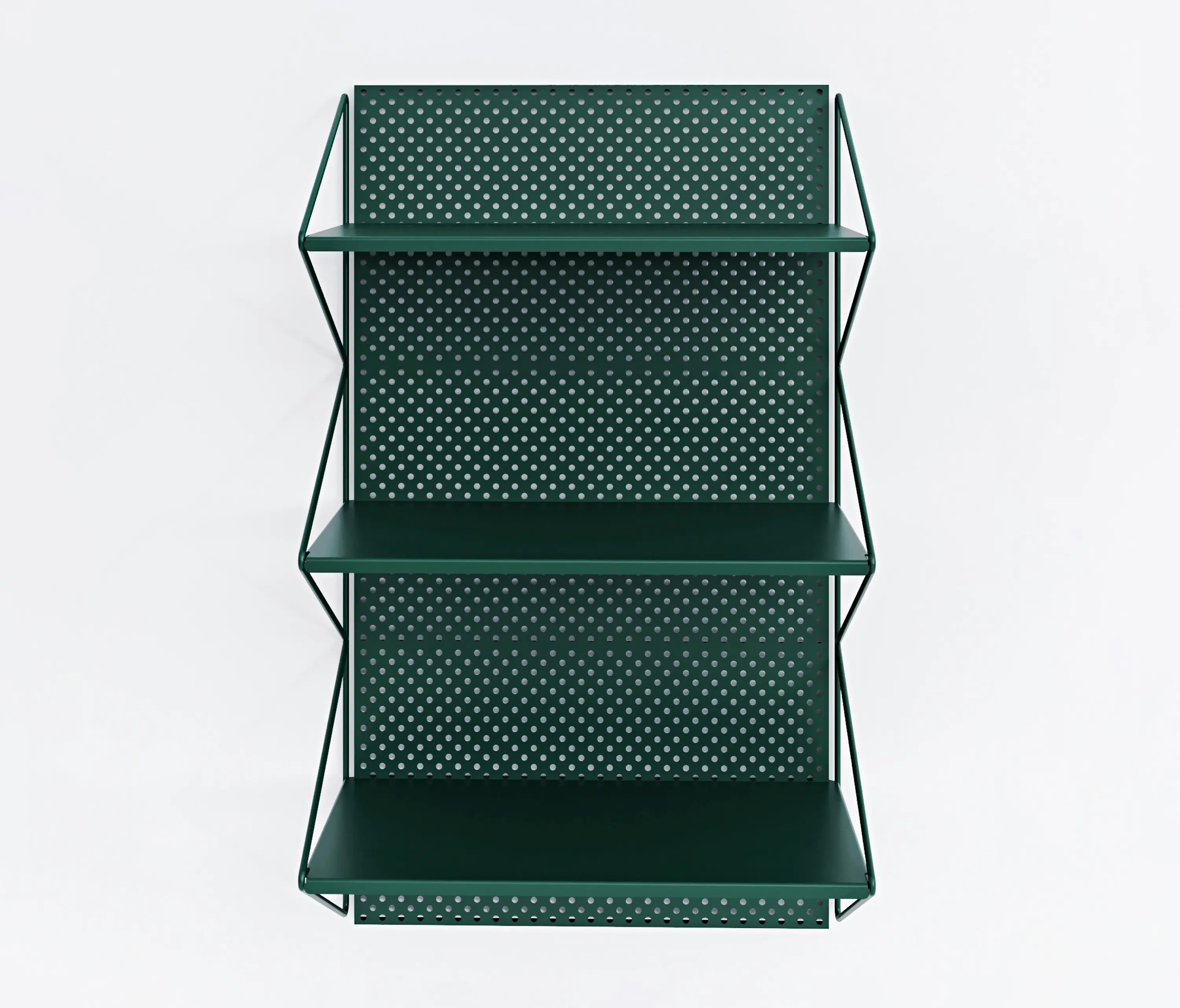 Fleysen - Kitchen shelving unit #1710 | Dark green Matt