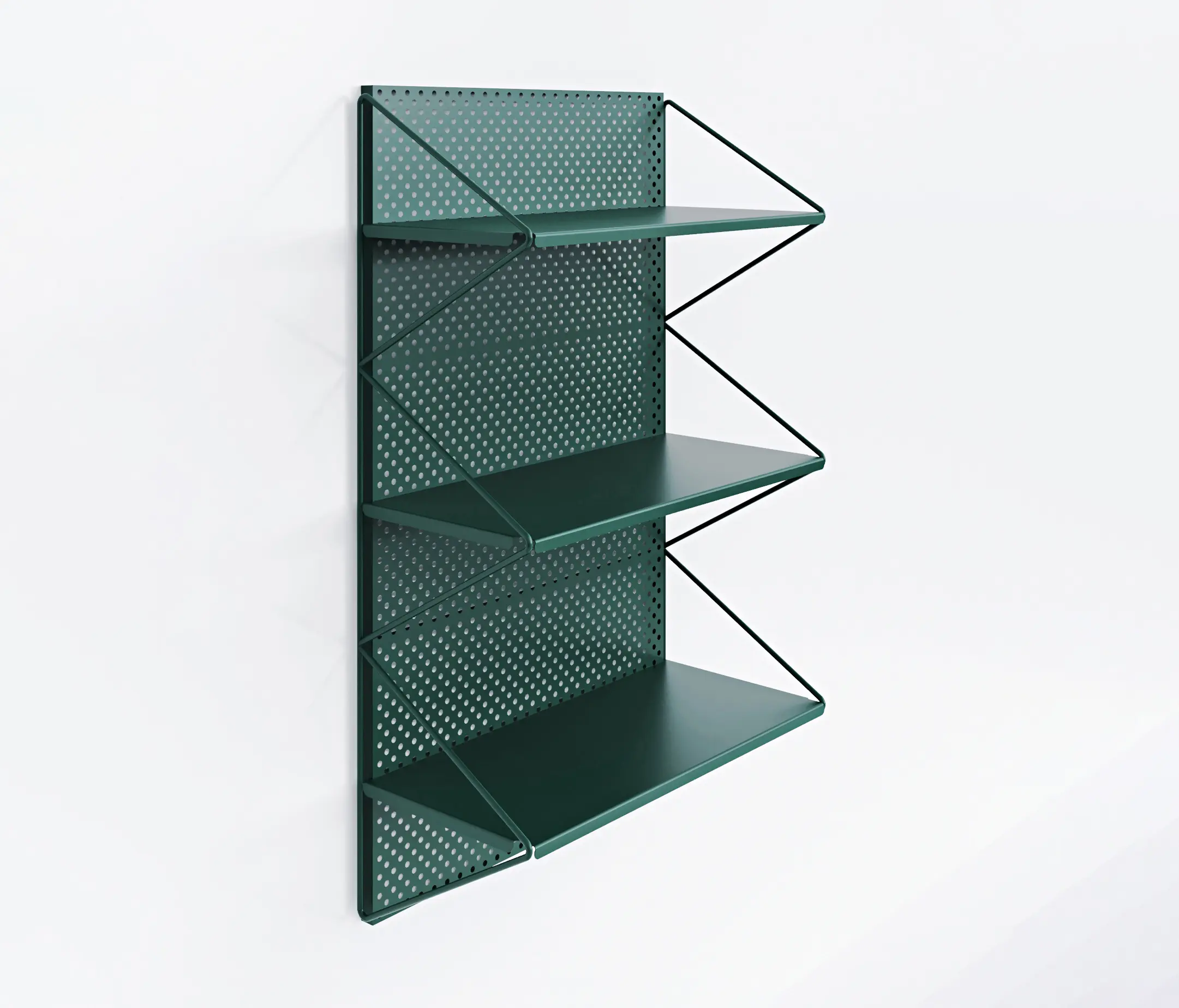 Fleysen - Kitchen shelving unit #1710 | Dark green Matt