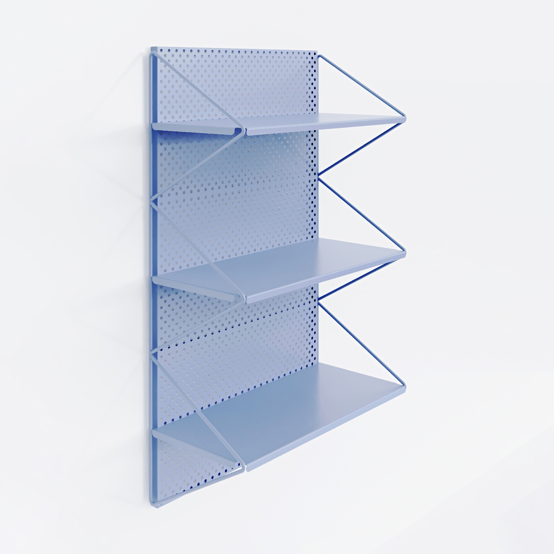 Kitchen shelving unit #1710 | Light blue