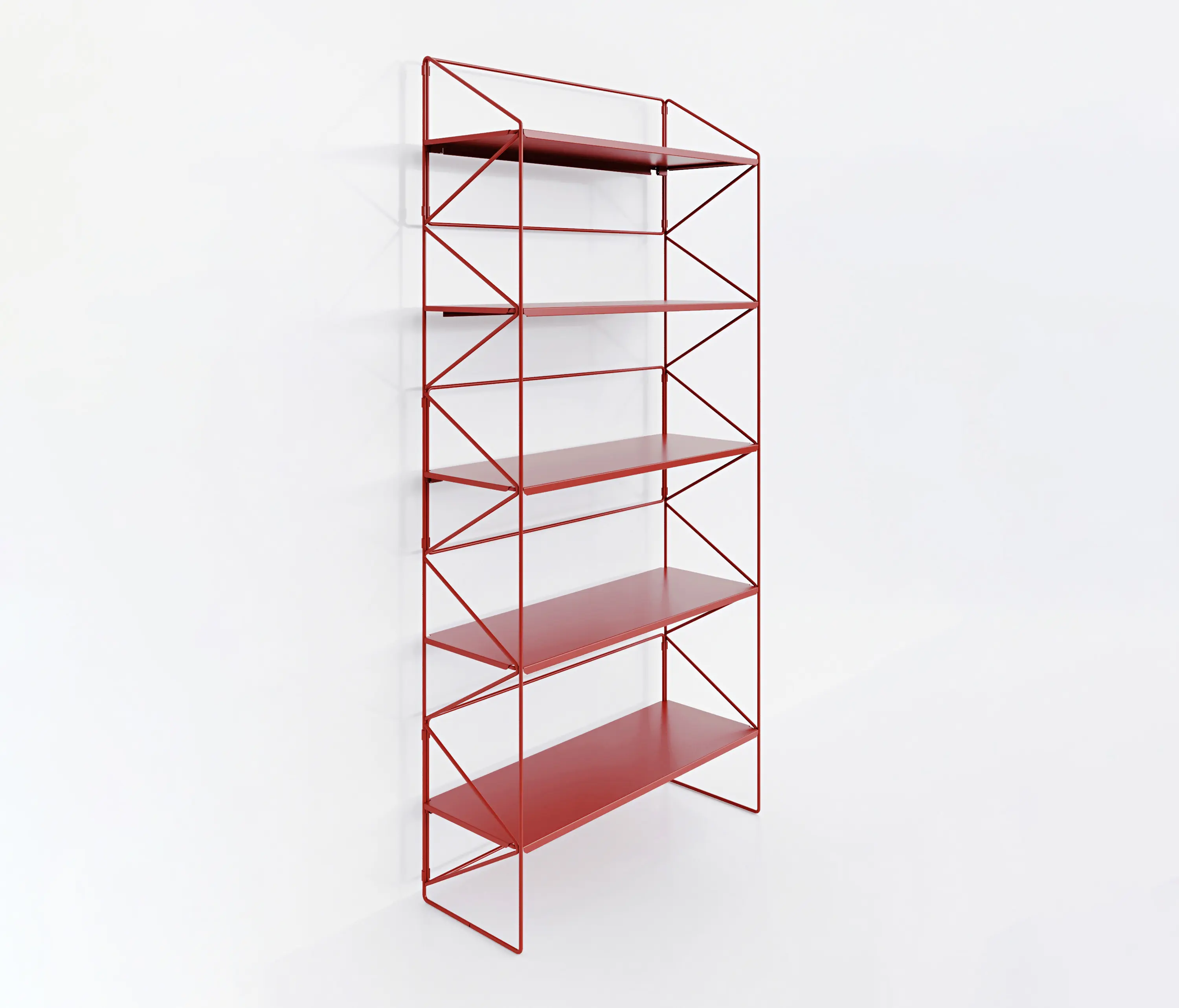 Fleysen - Shelving unit #1210 | Red