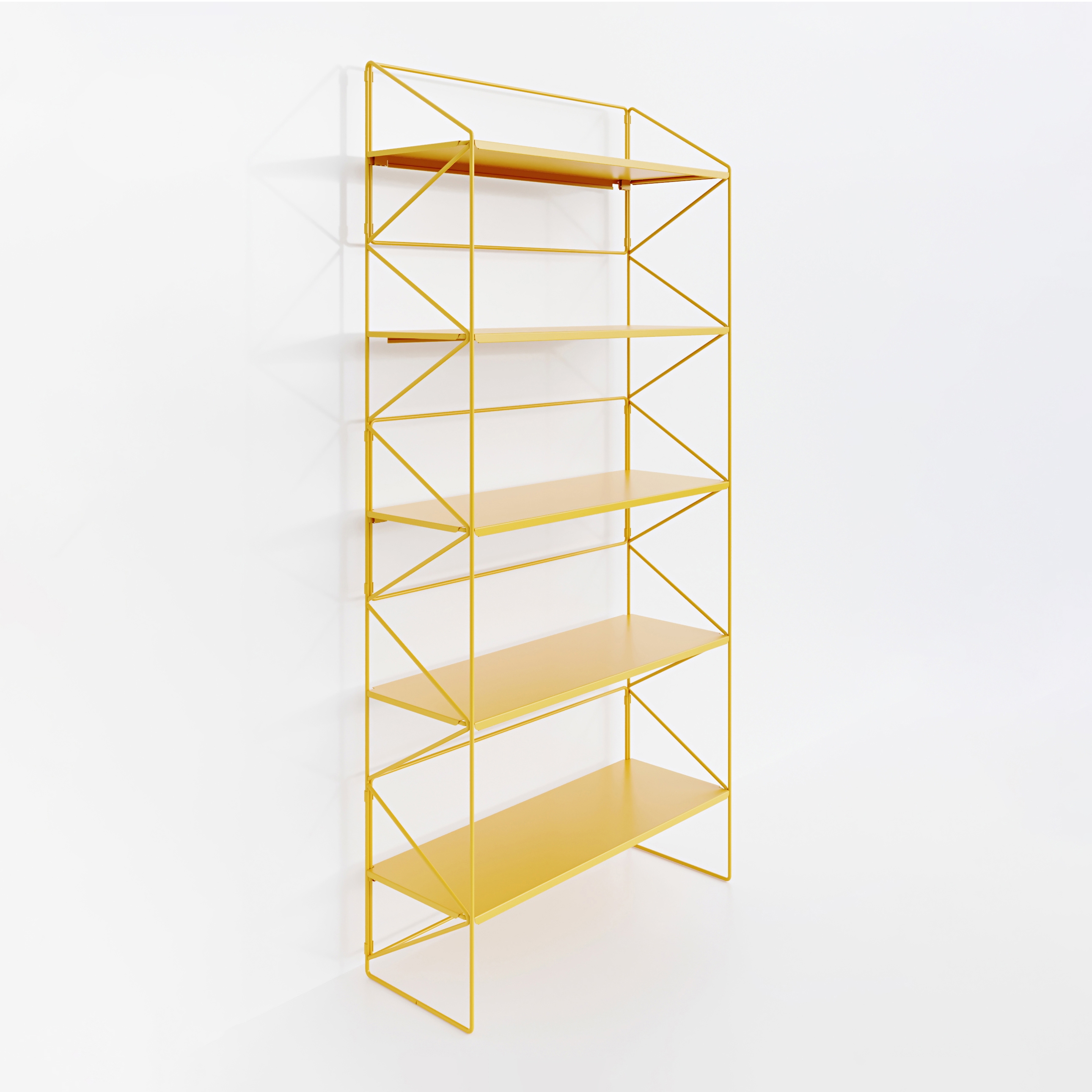Shelving unit #1210 | Yellow