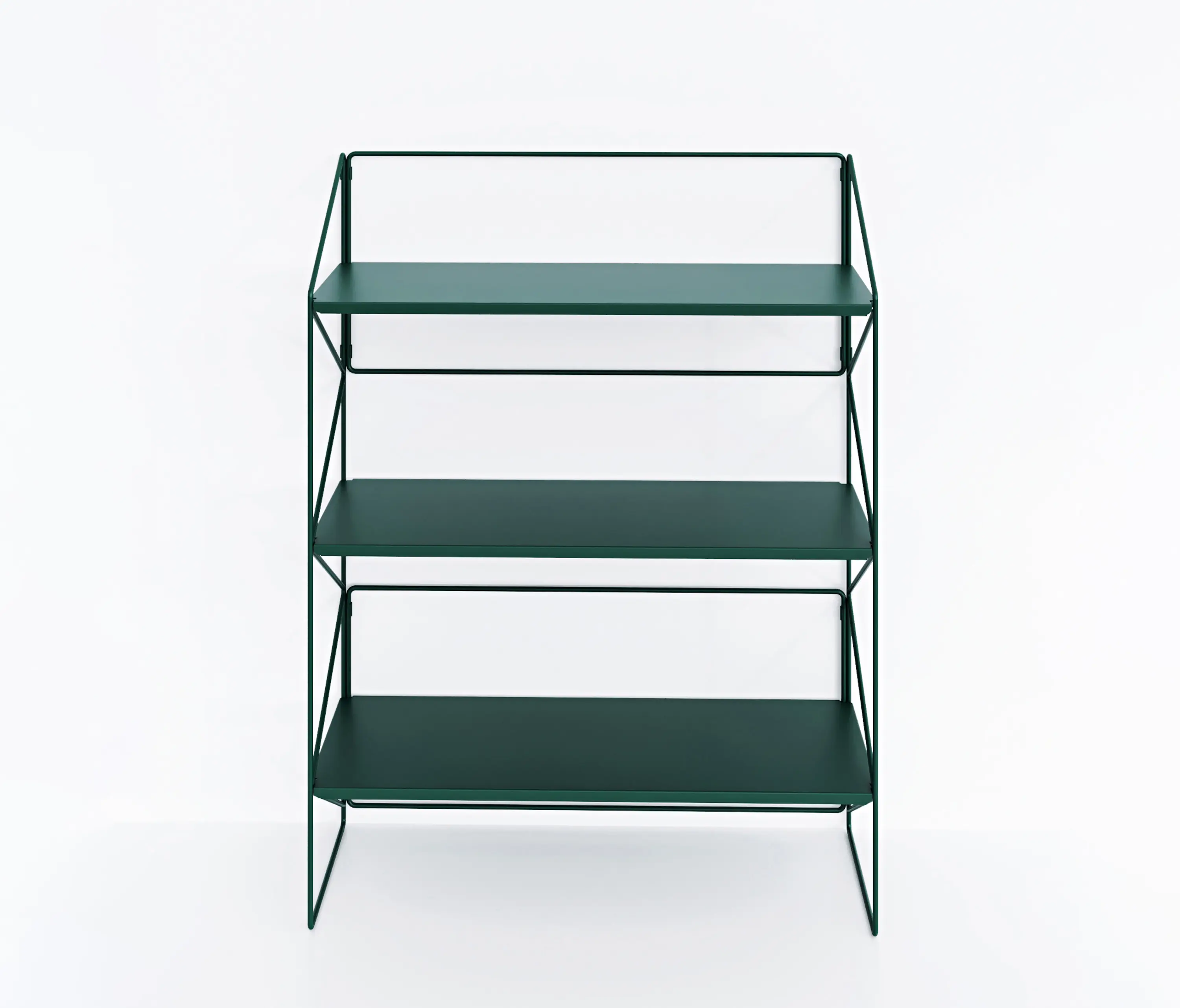 Fleysen - Shelving unit #1211 | Dark green Matt