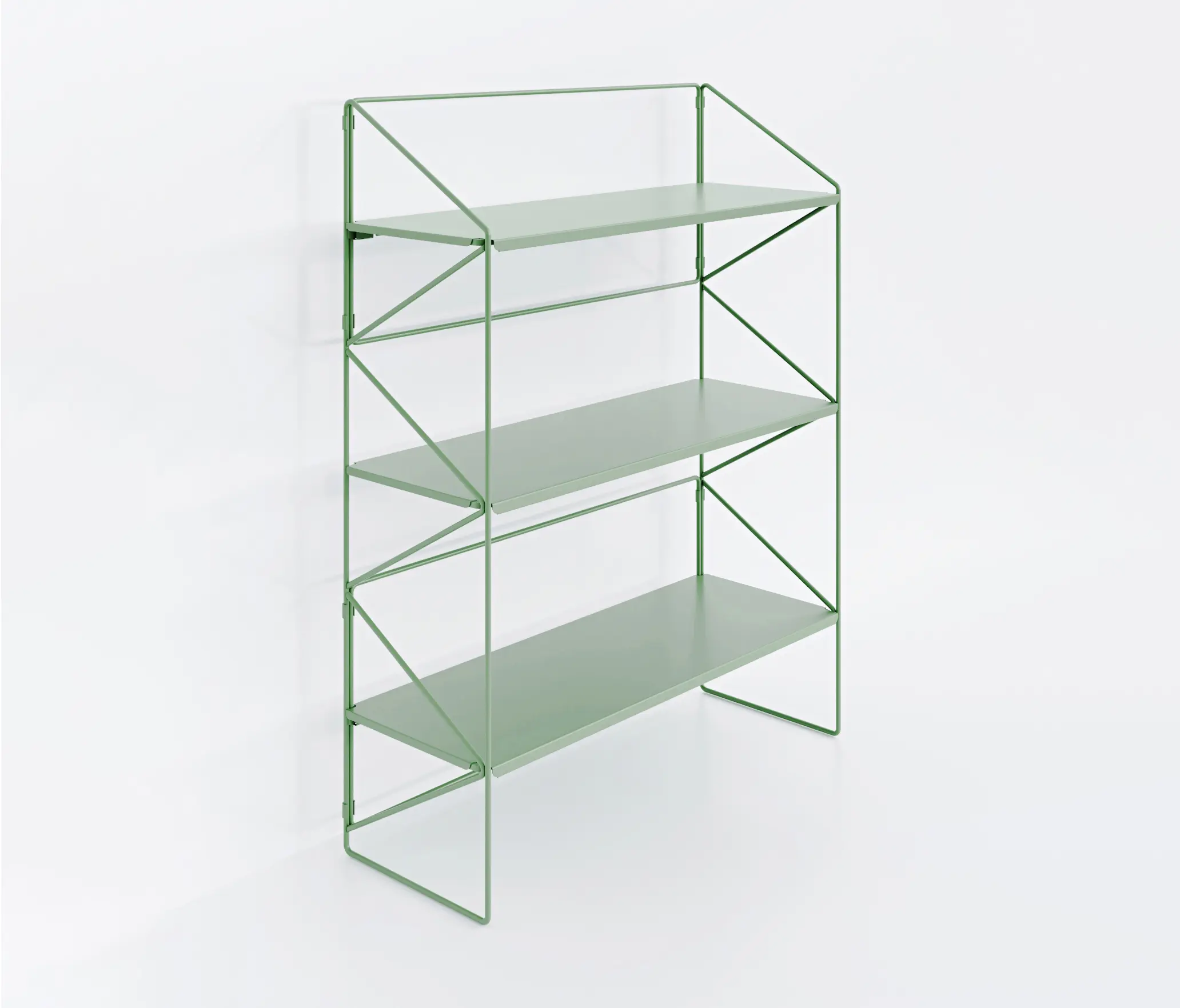 Fleysen - Shelving unit #1211 | Green
