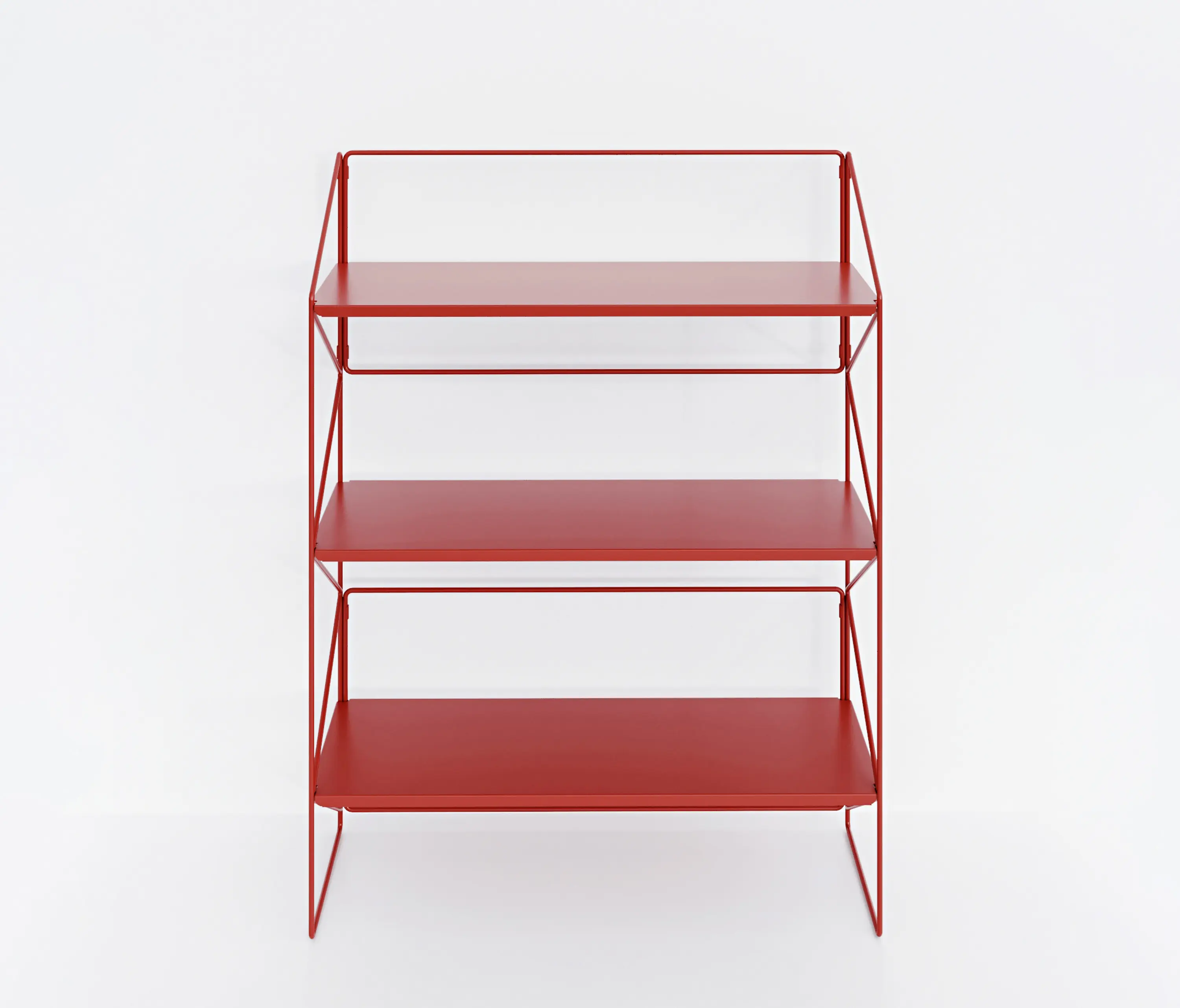 Fleysen - Shelving unit #1211 | Red